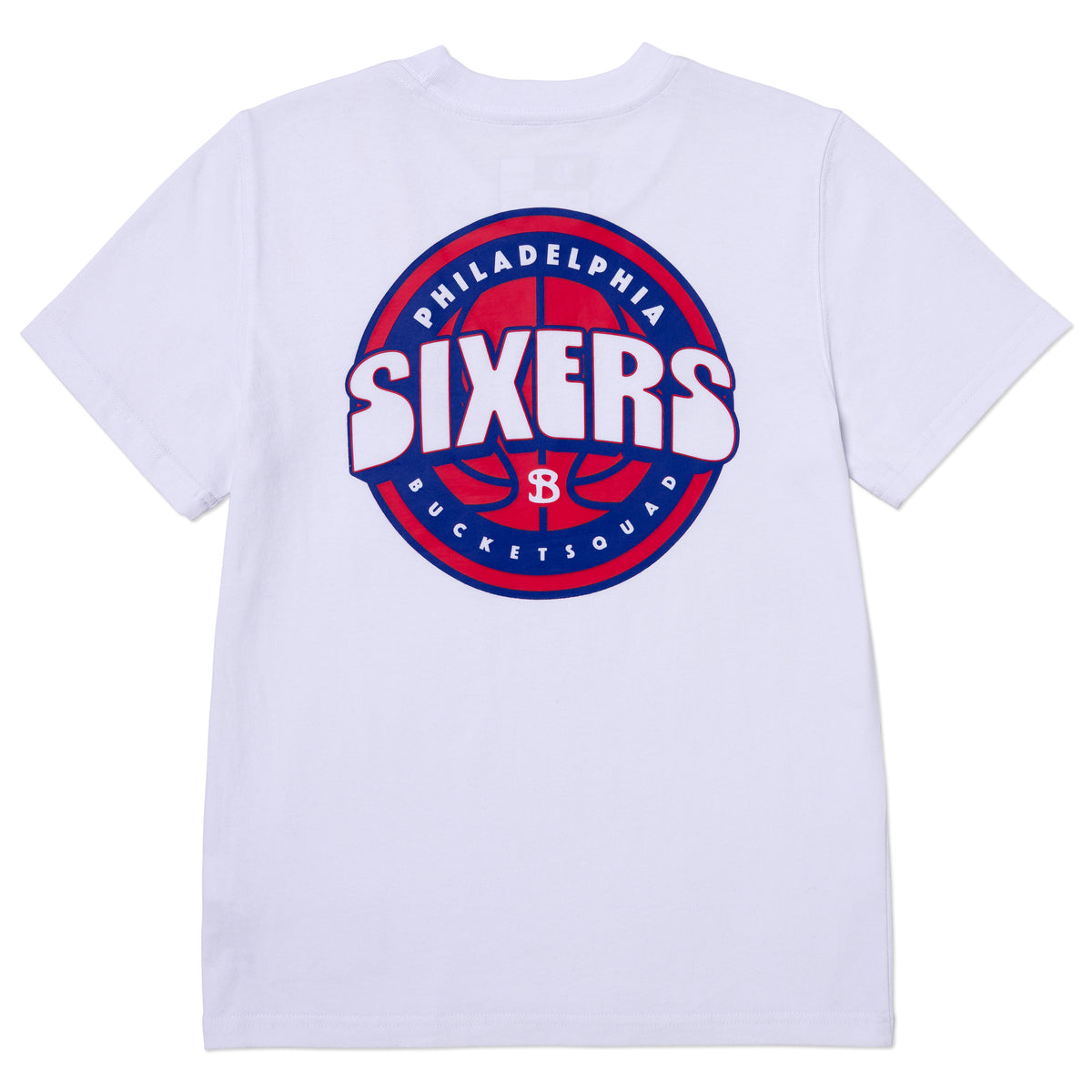 YOUTH PHILADELPHIA 76ERS BADGE TEE - back