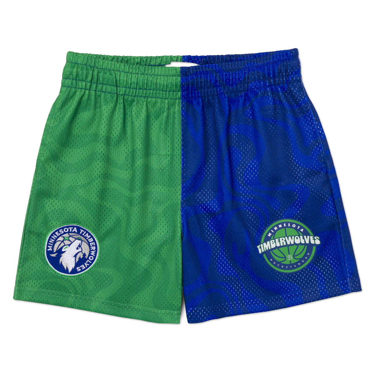 YOUTH MINNESOTA TIMBERWOLVES SPLIT TIDAL SHORTS