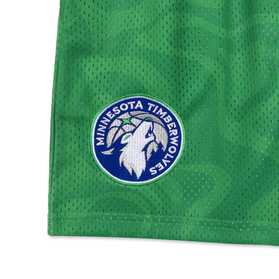 YOUTH MINNESOTA TIMBERWOLVES SPLIT TIDAL SHORTS - detail