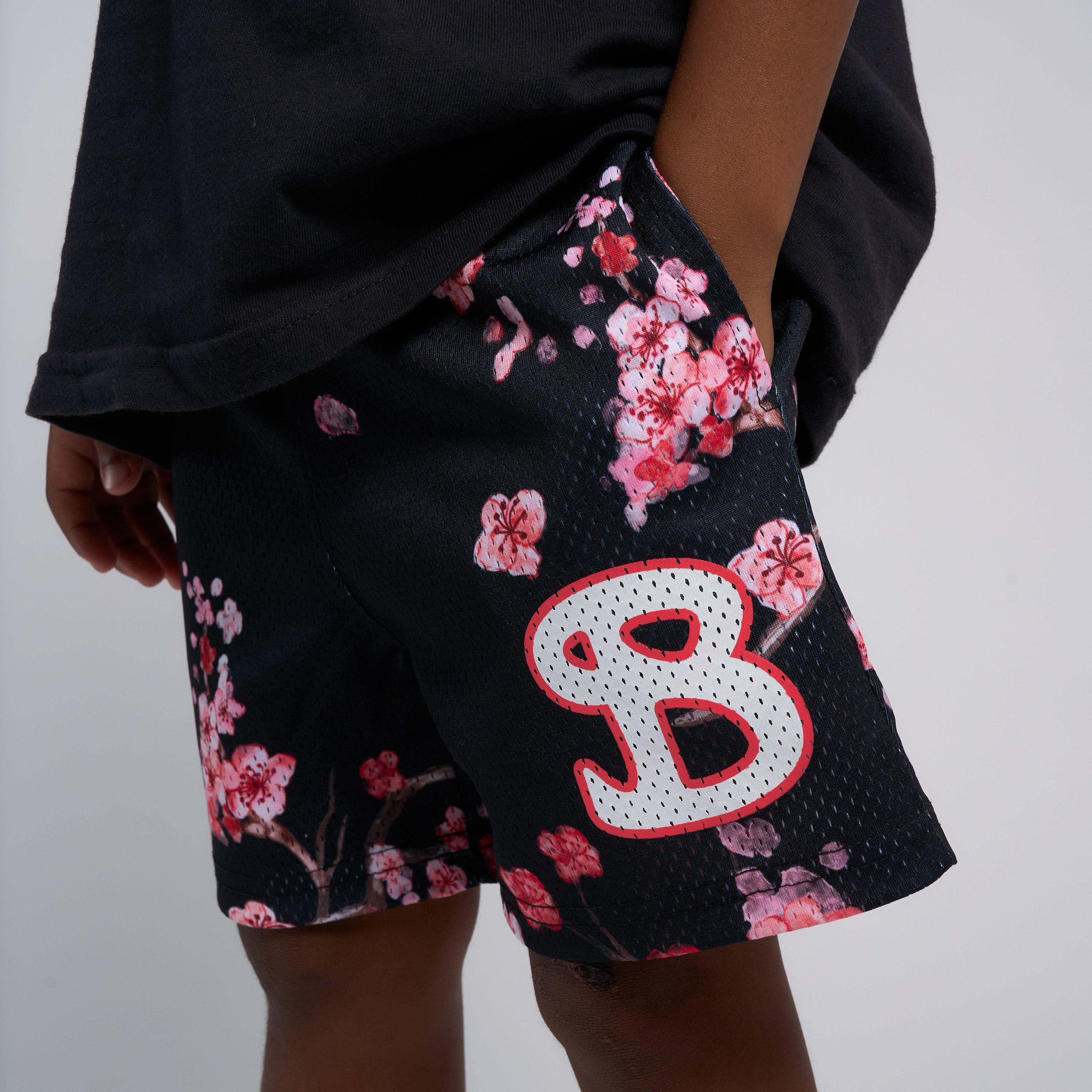 CHERRY BLOSSOM YOUTH SHORTS