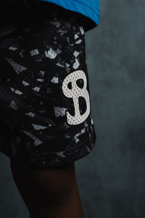 YOUTH SPLIT DIAMOND SHORTS