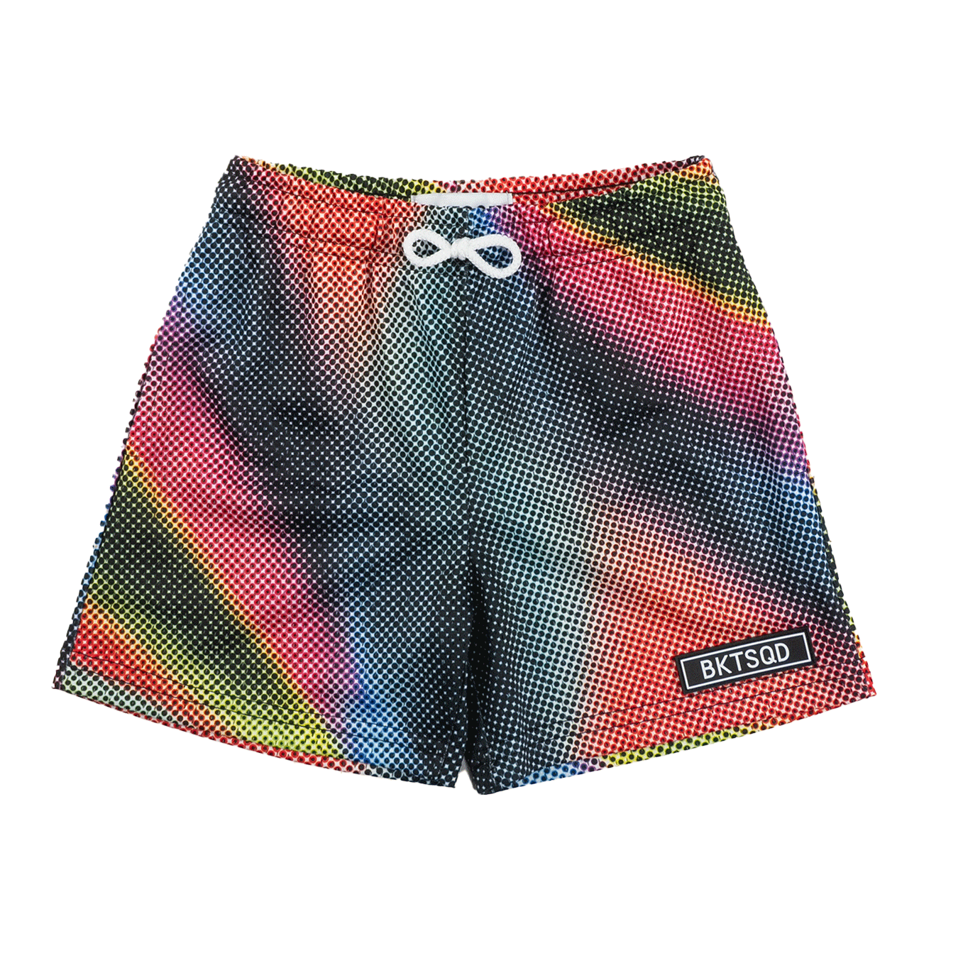 POINTILLISM YOUTH SHORTS - DOT RAINBOW