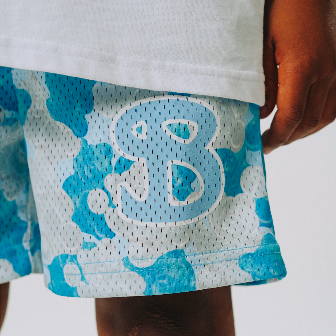 GUMMY BEAR YOUTH SHORTS - BLUE