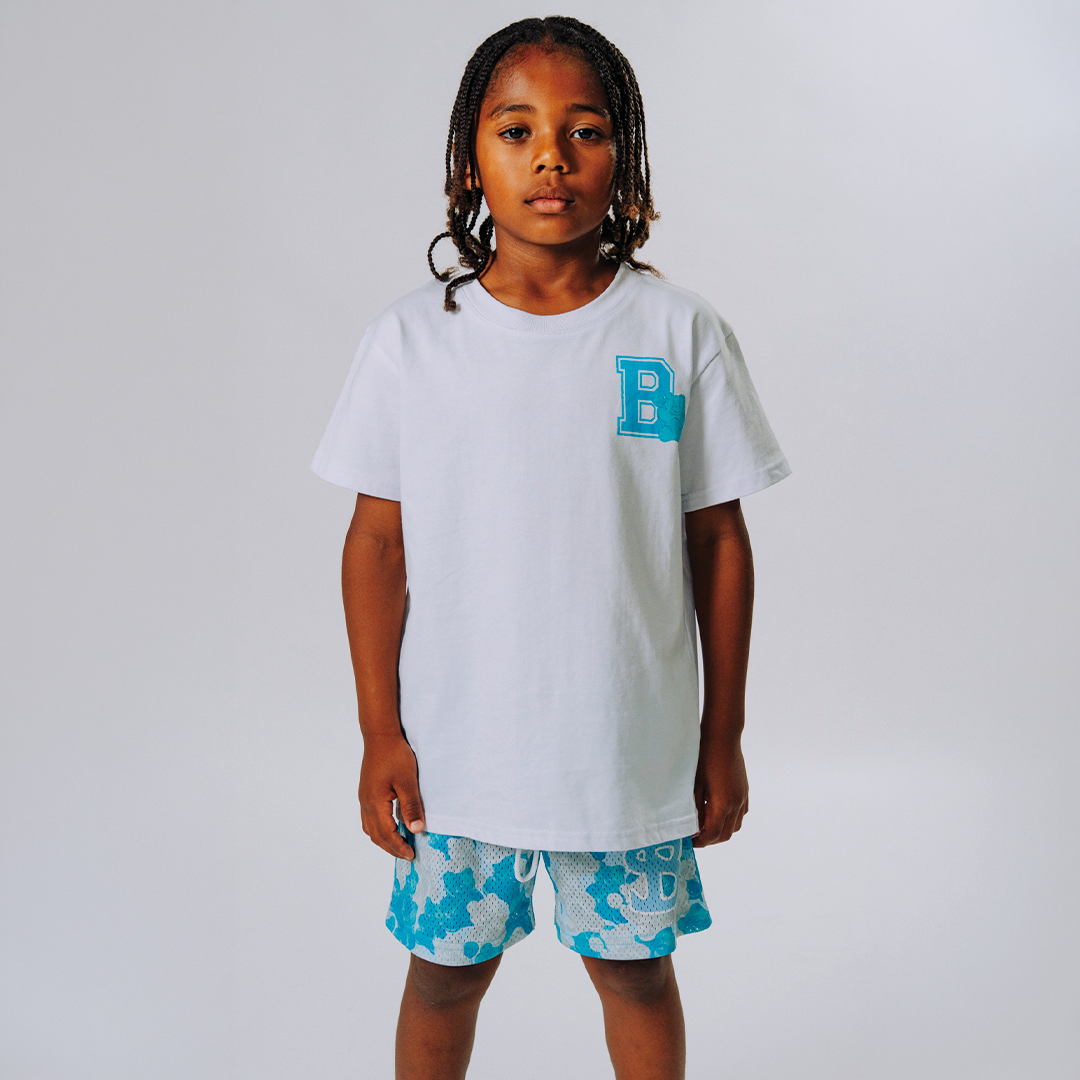 YOUTH GUMMY BEAR SHORTS - BLUE