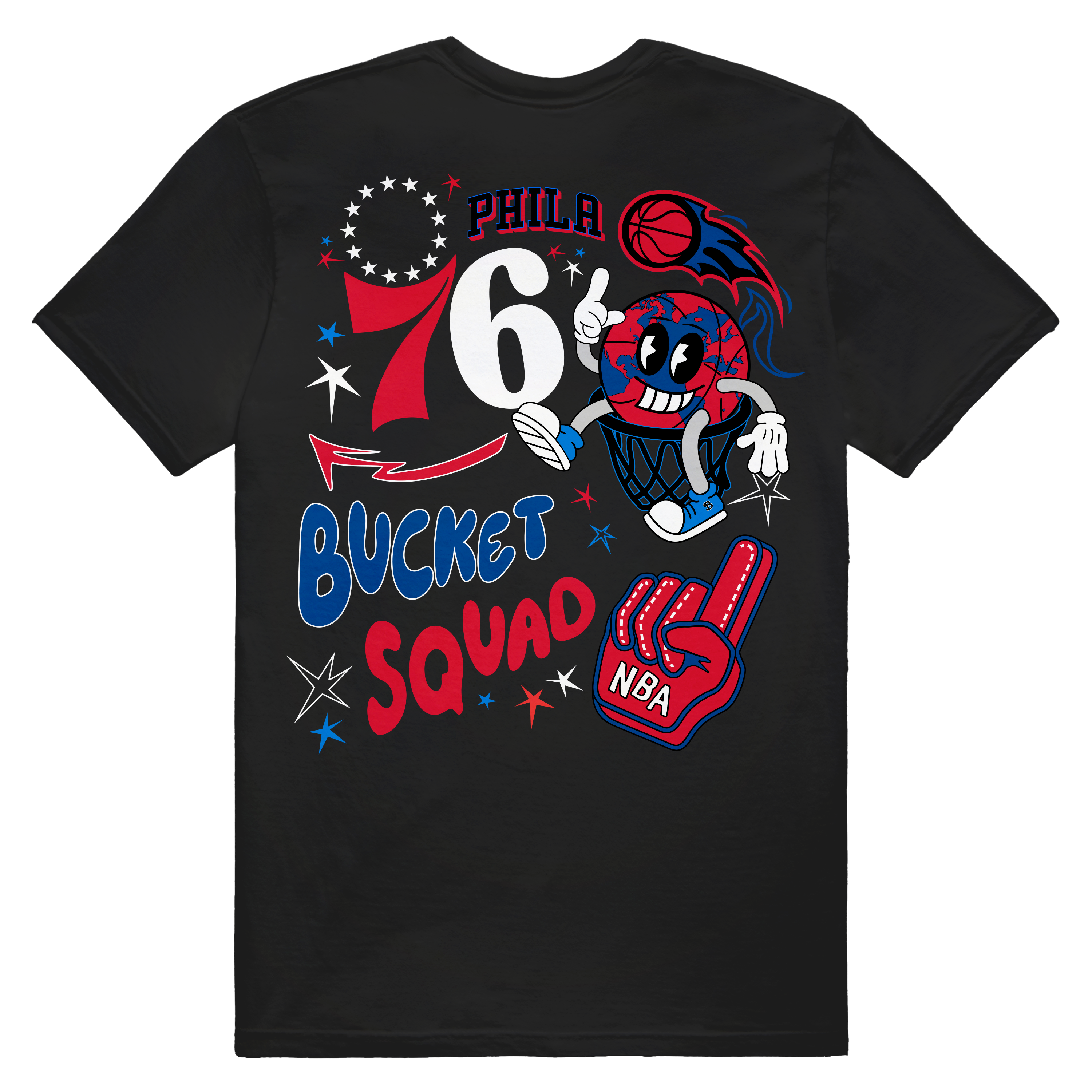 NBA PHILADELPHIA SIXERS RALLY TEE
