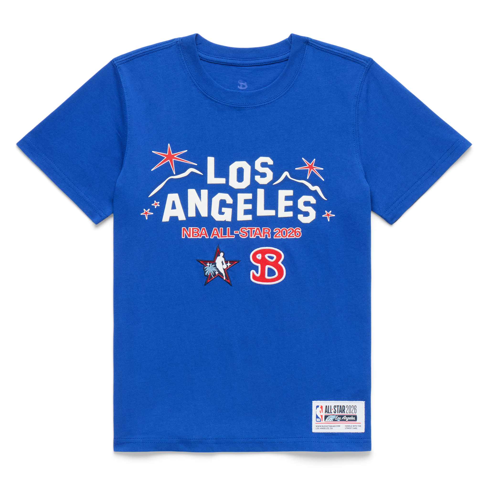 Bucketsquad Nba All-Star 2026 Galaxy Youth Tee | Kids Basketball T-