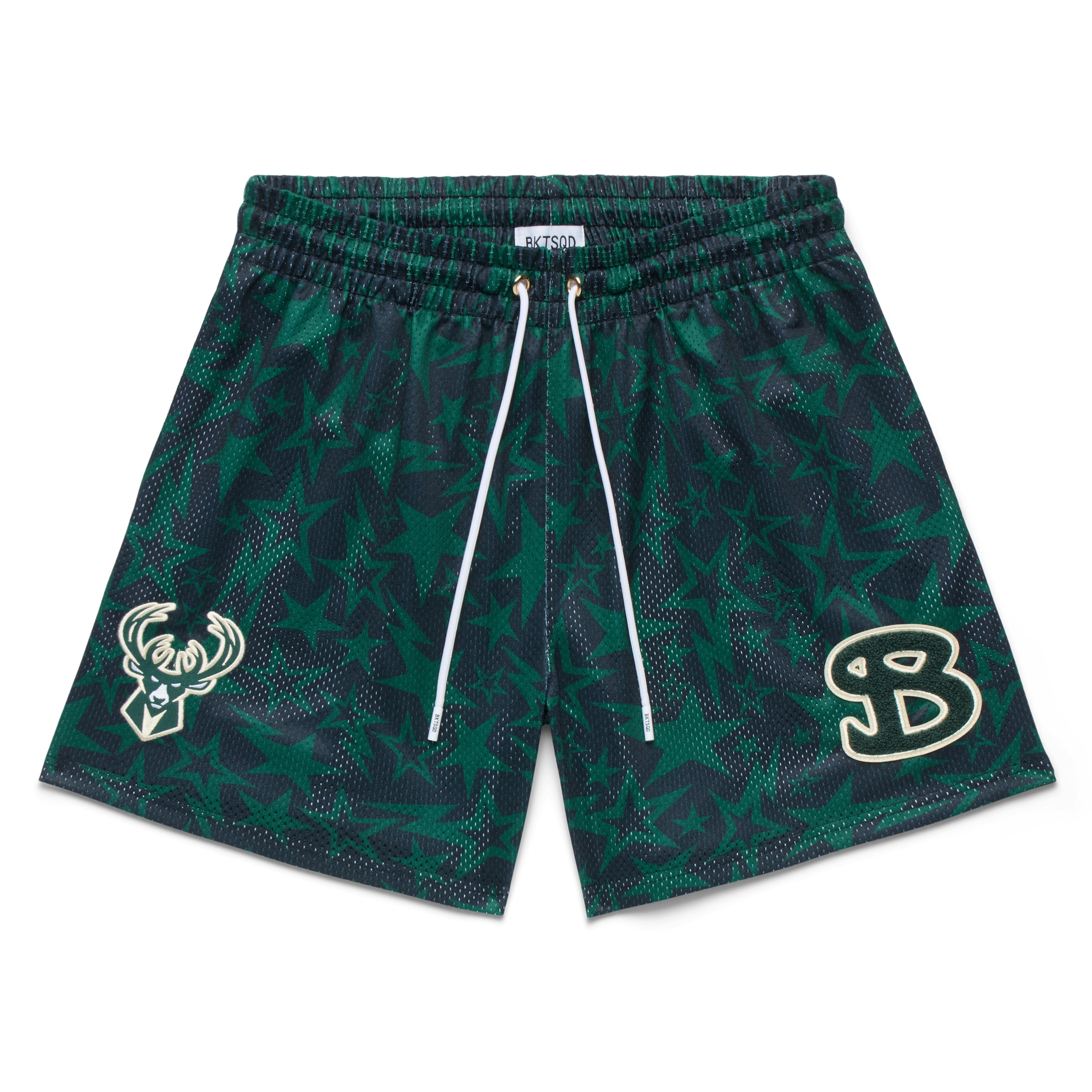 NBA MILWAUKEE BUCKS STARS ADULT SHORTS