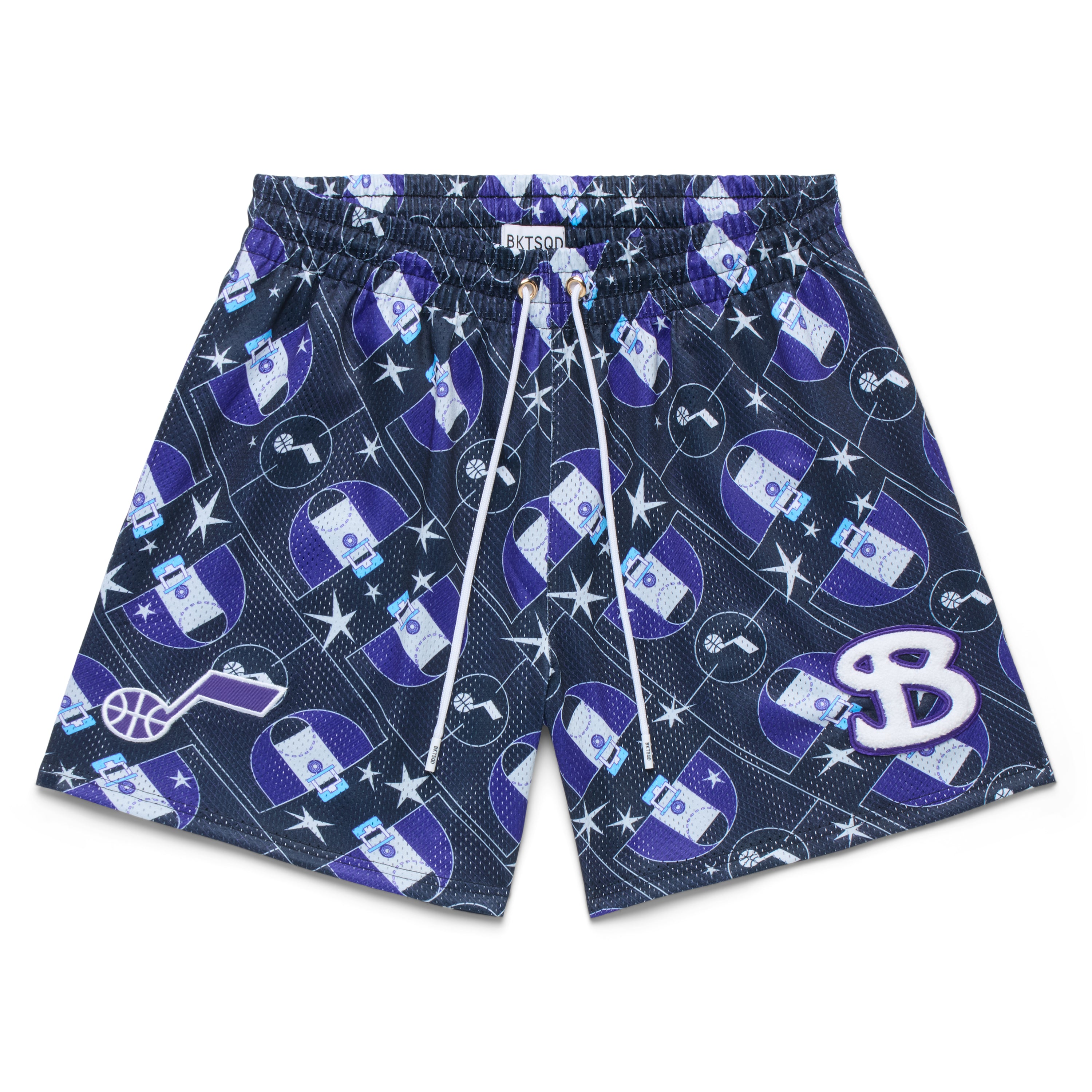 NBA UTAH JAZZ COURT SHORTS