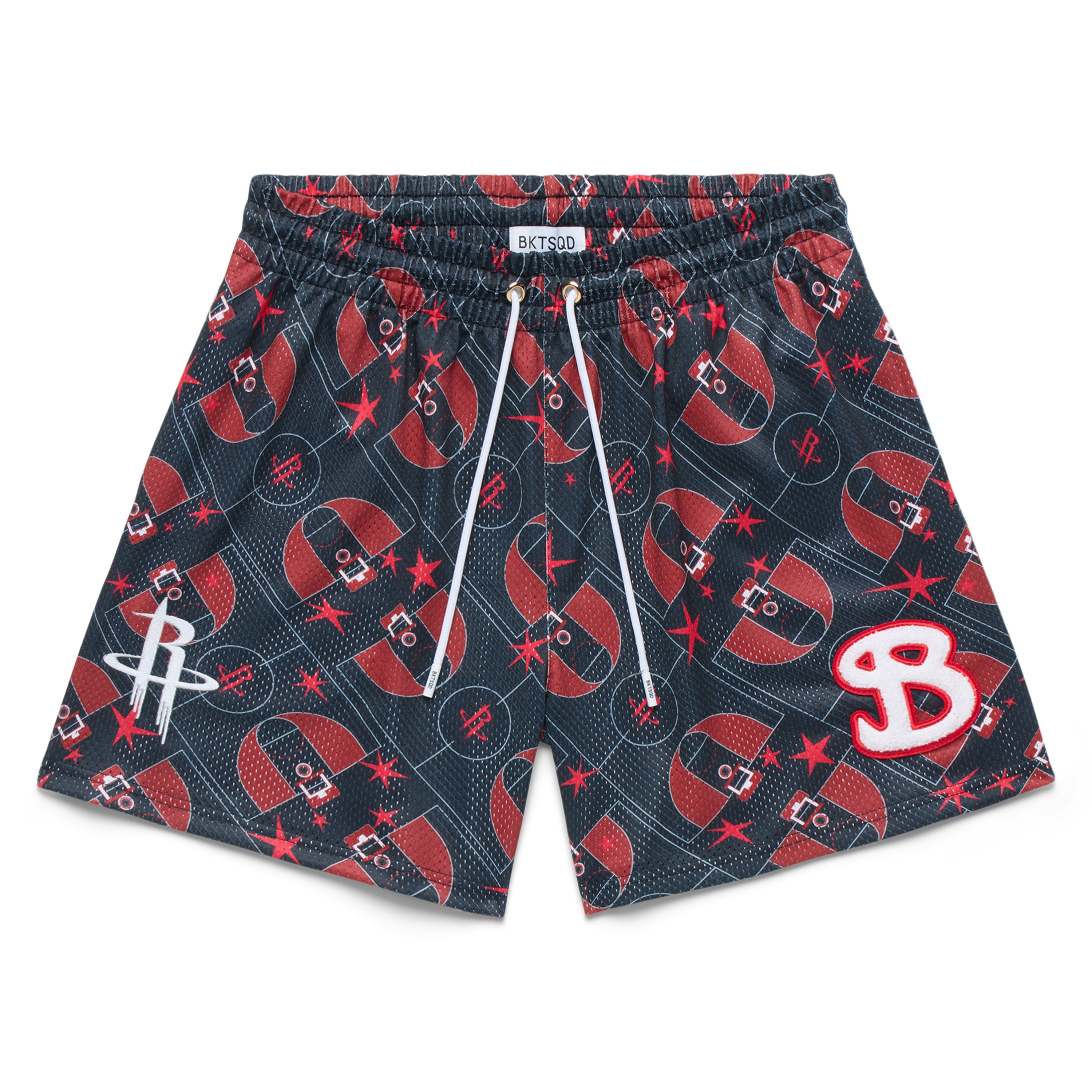 NBA HOUSTON ROCKETS COURT SHORTS ADULT