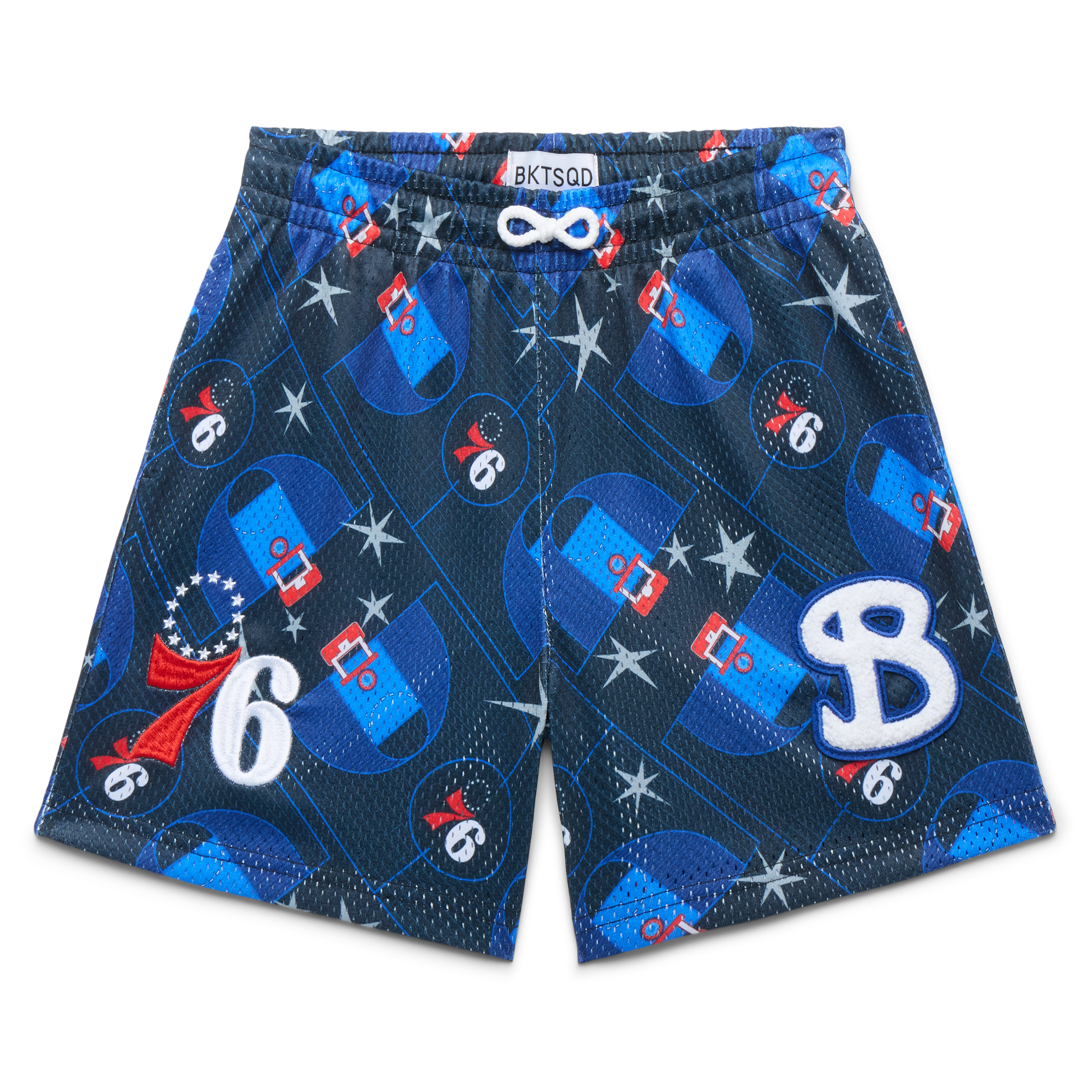 NBA PHILADELPHIA SIXERS COURT YOUTH SHORTS