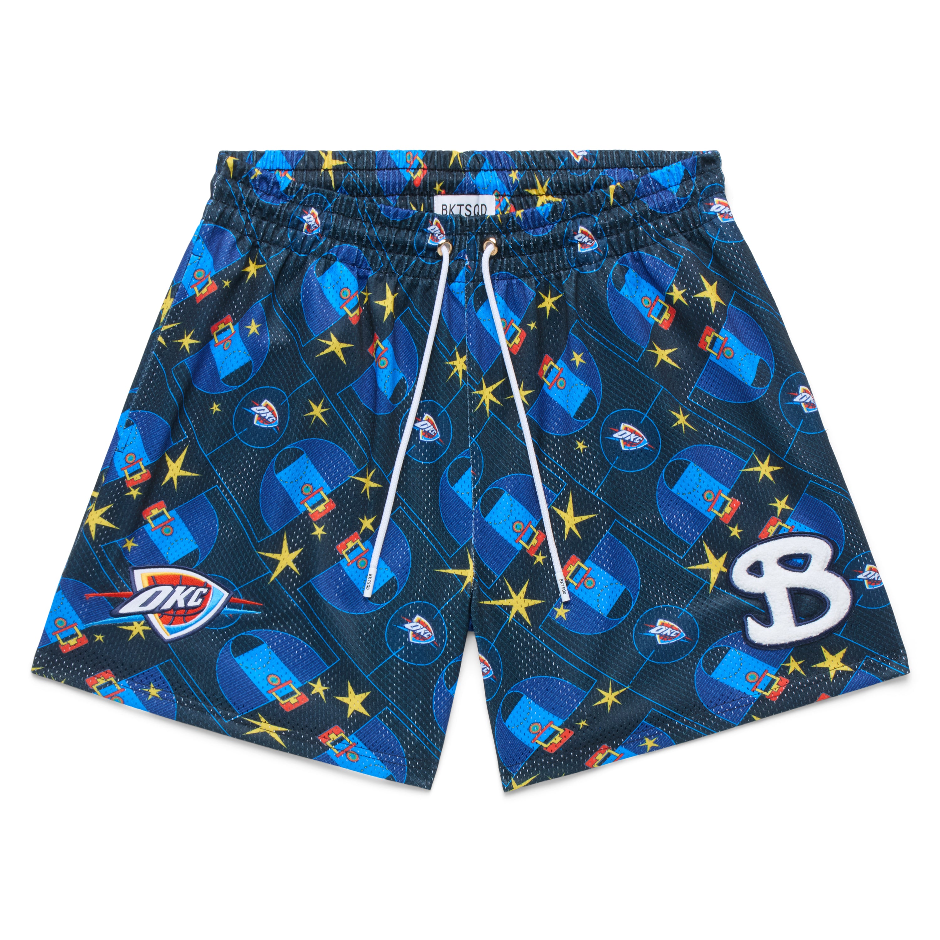 NBA OKLAHOMA CITY THUNDER COURT SHORTS