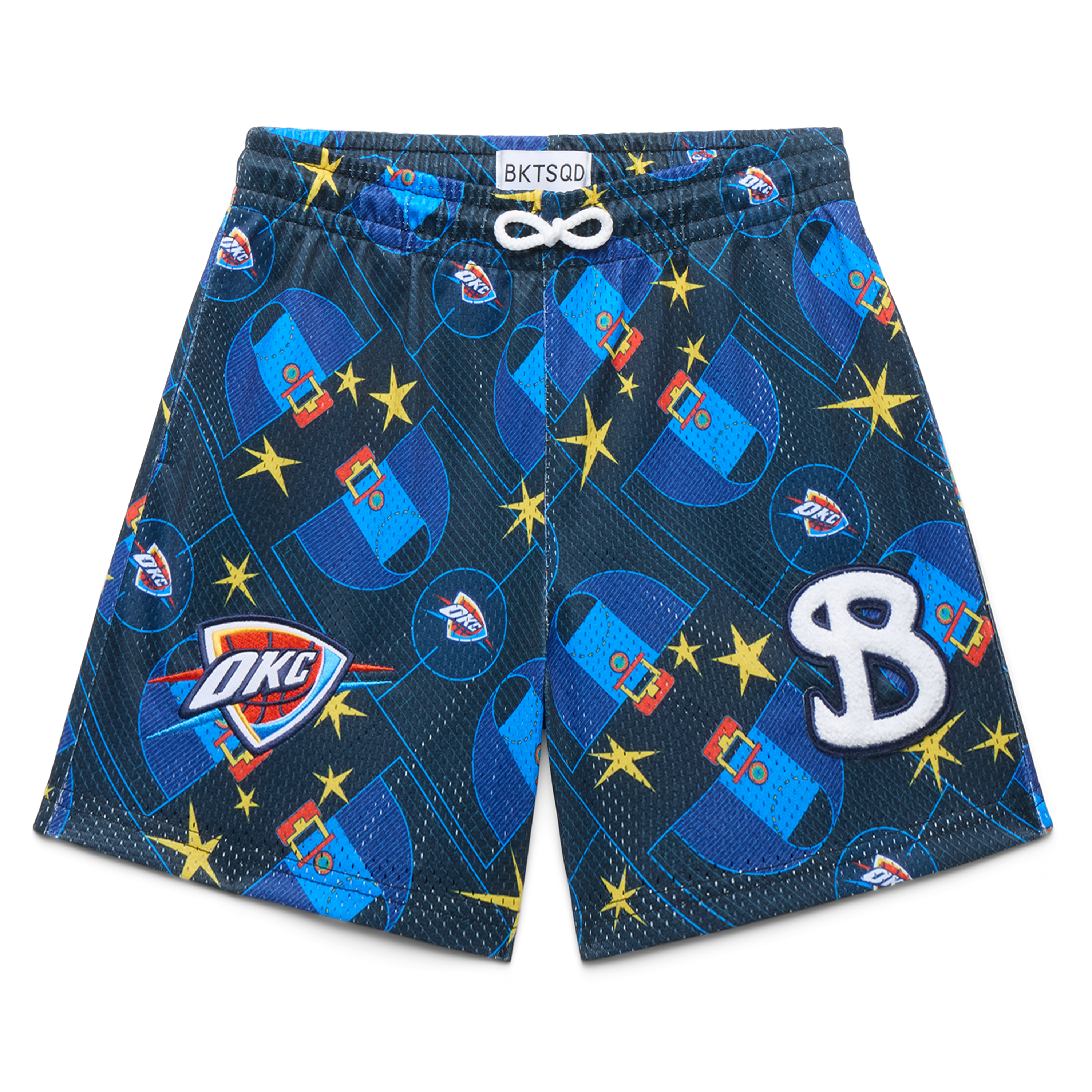 NBA OKLAHOMA CITY THUNDER COURT YOUTH SHORTS