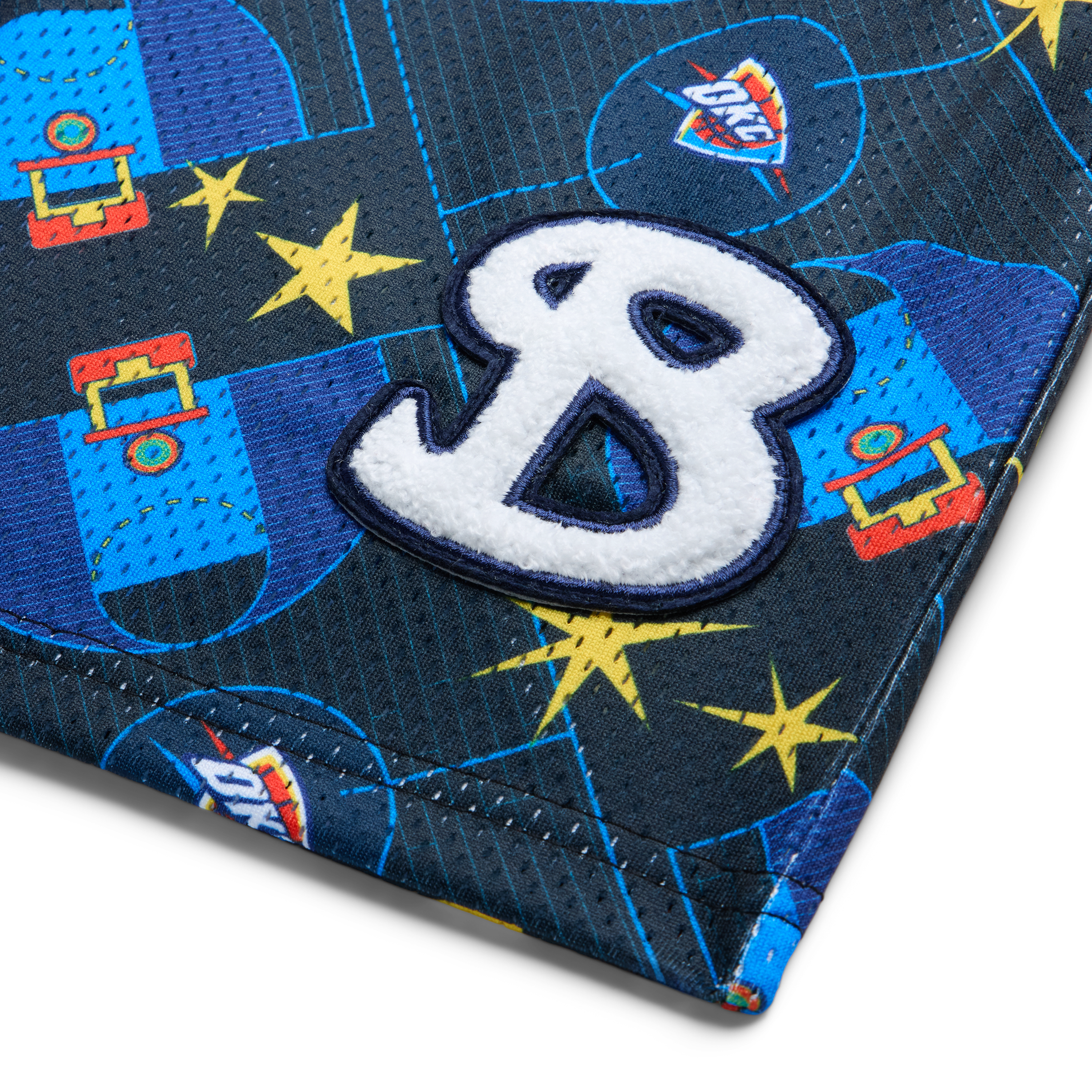 NBA OKLAHOMA CITY THUNDER COURT YOUTH SHORTS