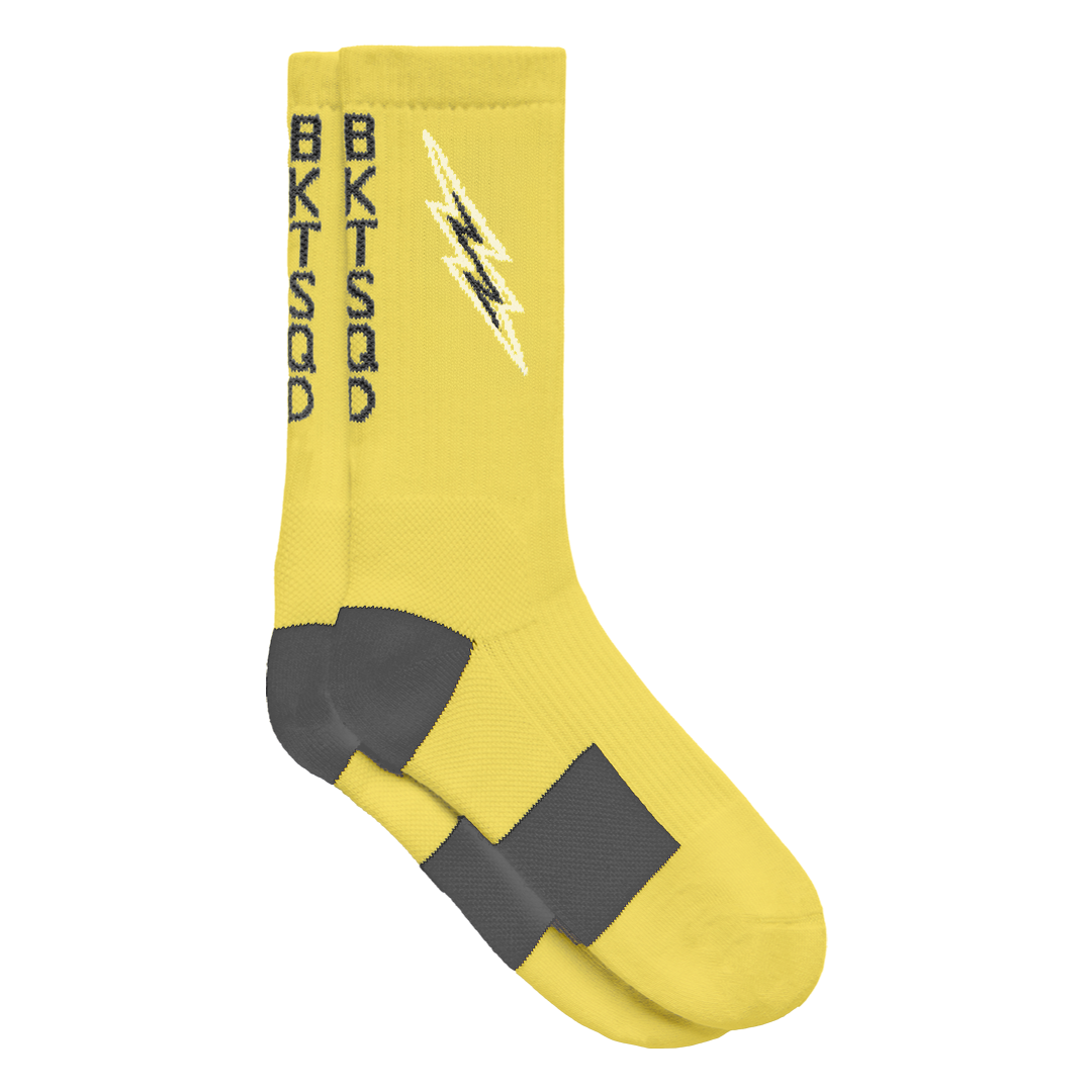 LIGHTNING PERFORMANCE SOCKS 3 PACK - NEON