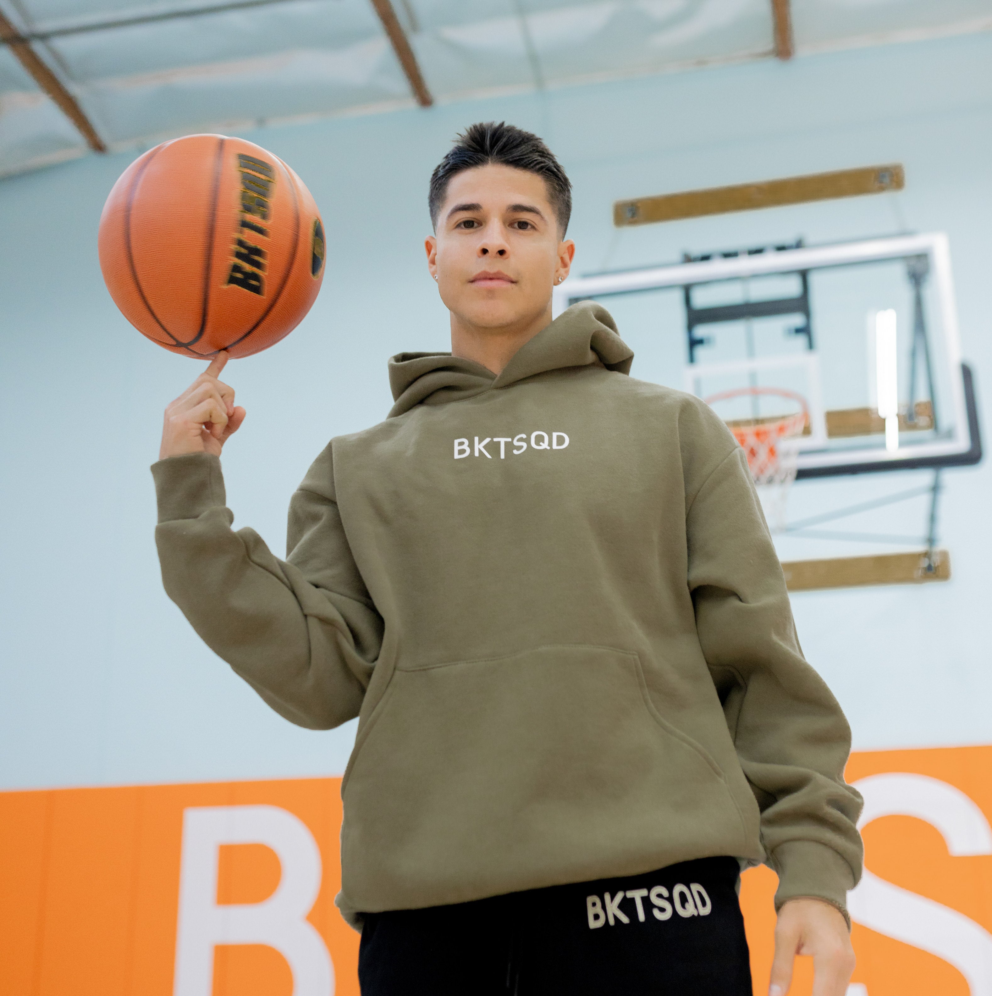 BASIC ADULT HOODIE - OLIVE