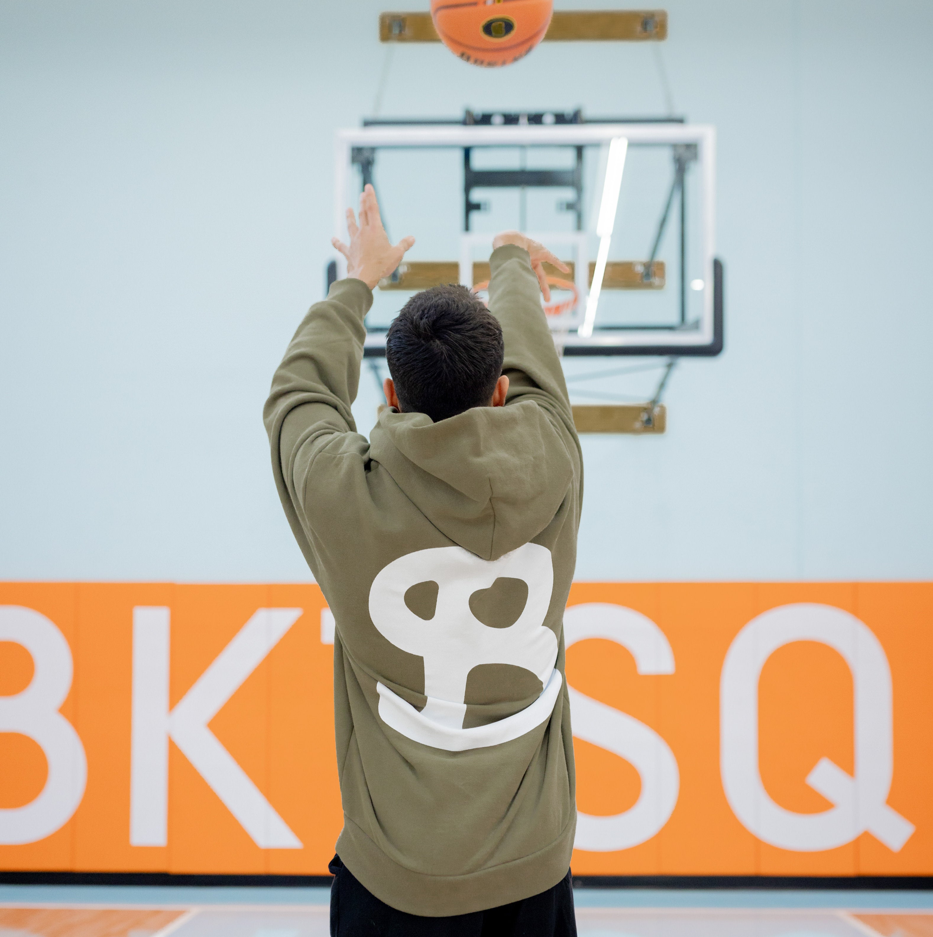 BASIC ADULT HOODIE - OLIVE