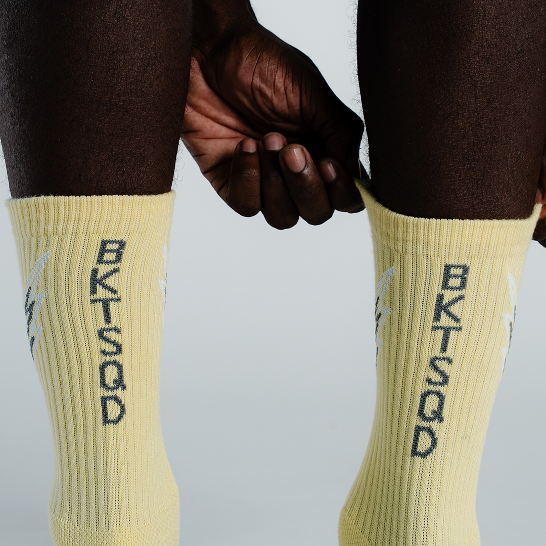 LIGHTNING PERFORMANCE SOCKS 3 PACK - NEON