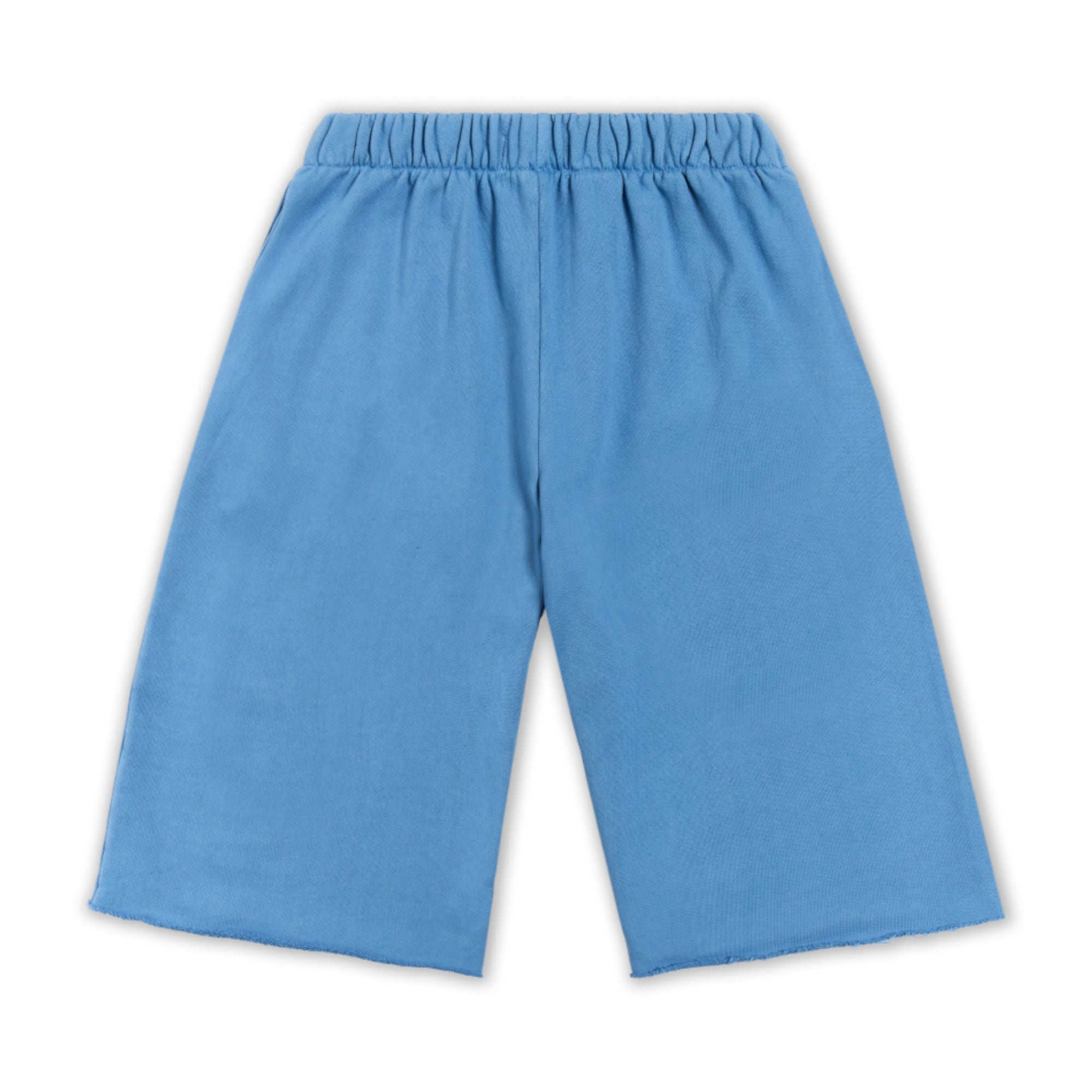 YOUTH CORE CUTOFF SWEATSHORTS - BABY BLUE