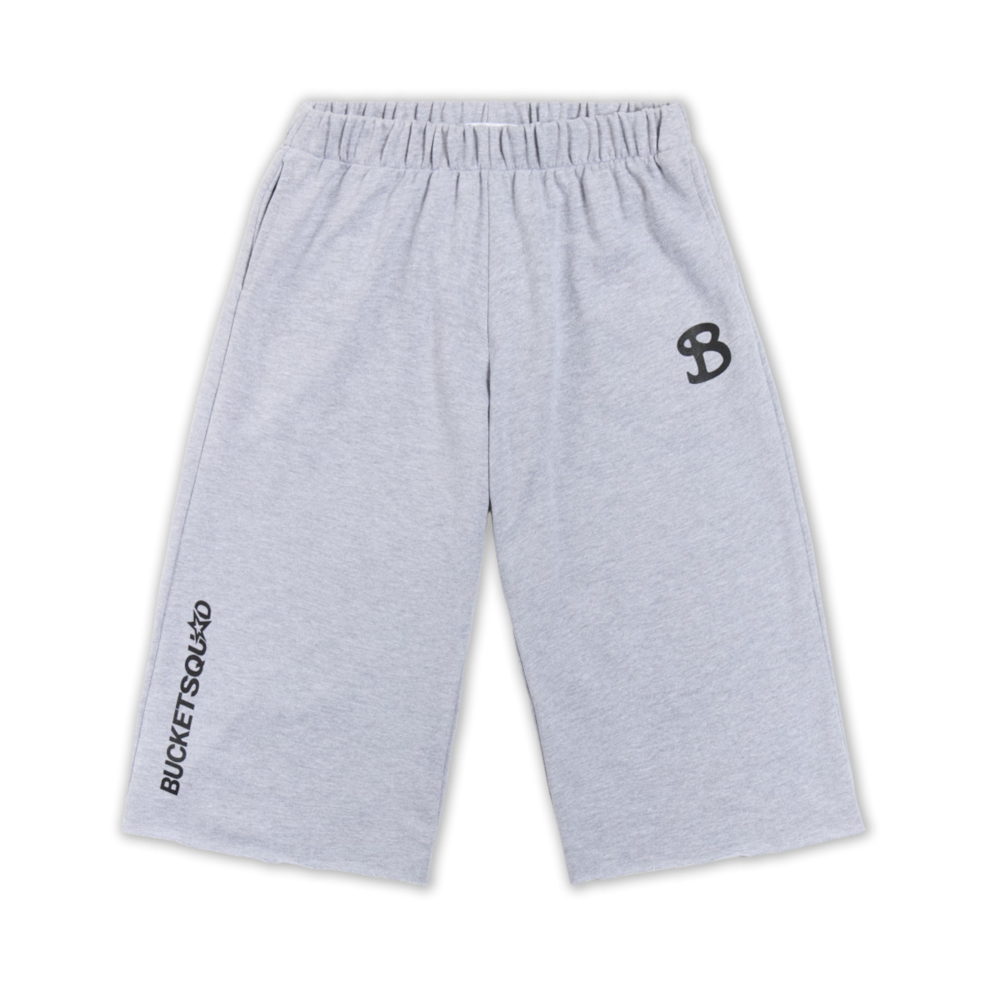 YOUTH CORE CUTOFF SWEATPANTS - GREY