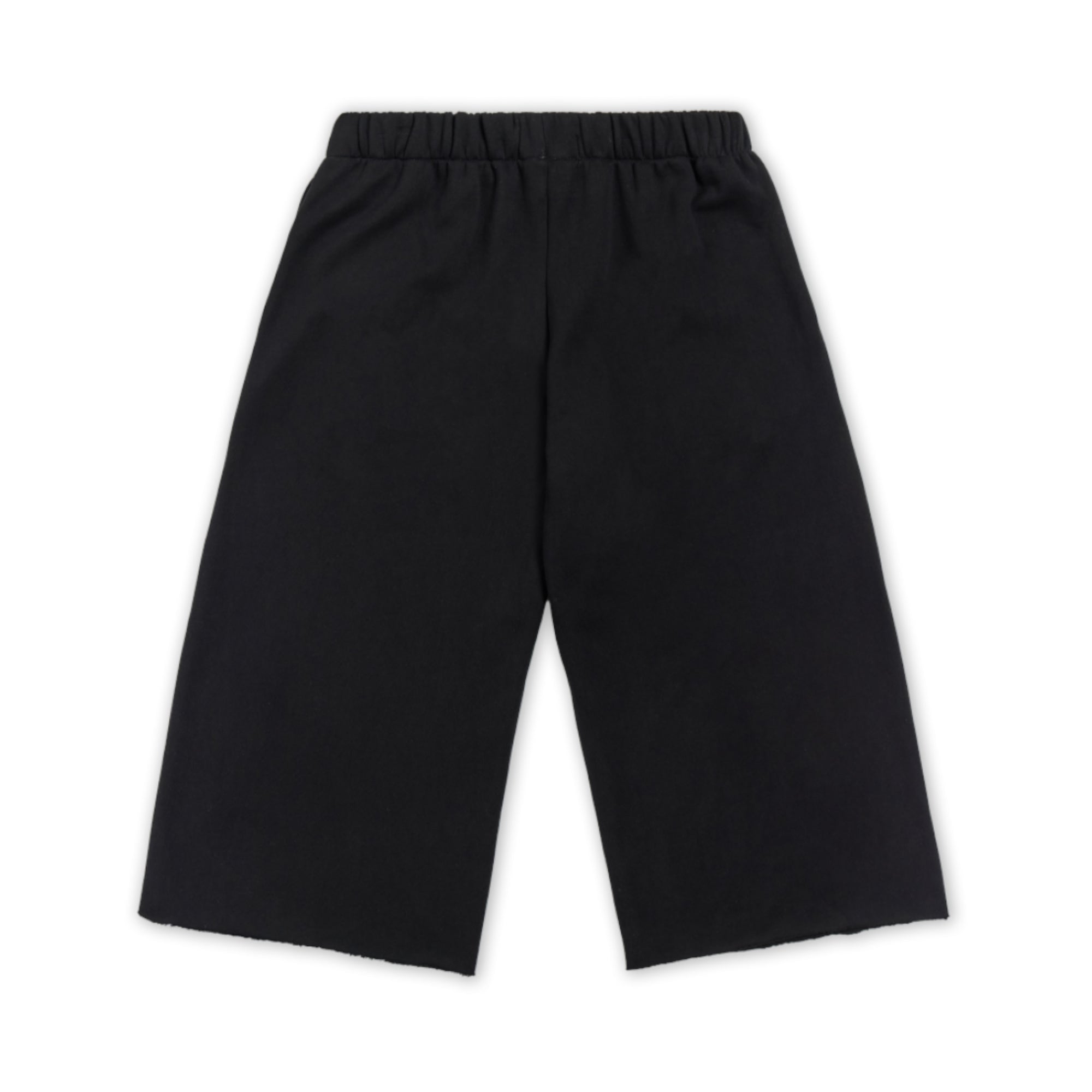 YOUTH CORE CUTOFF SWEATPANTS - BLACK
