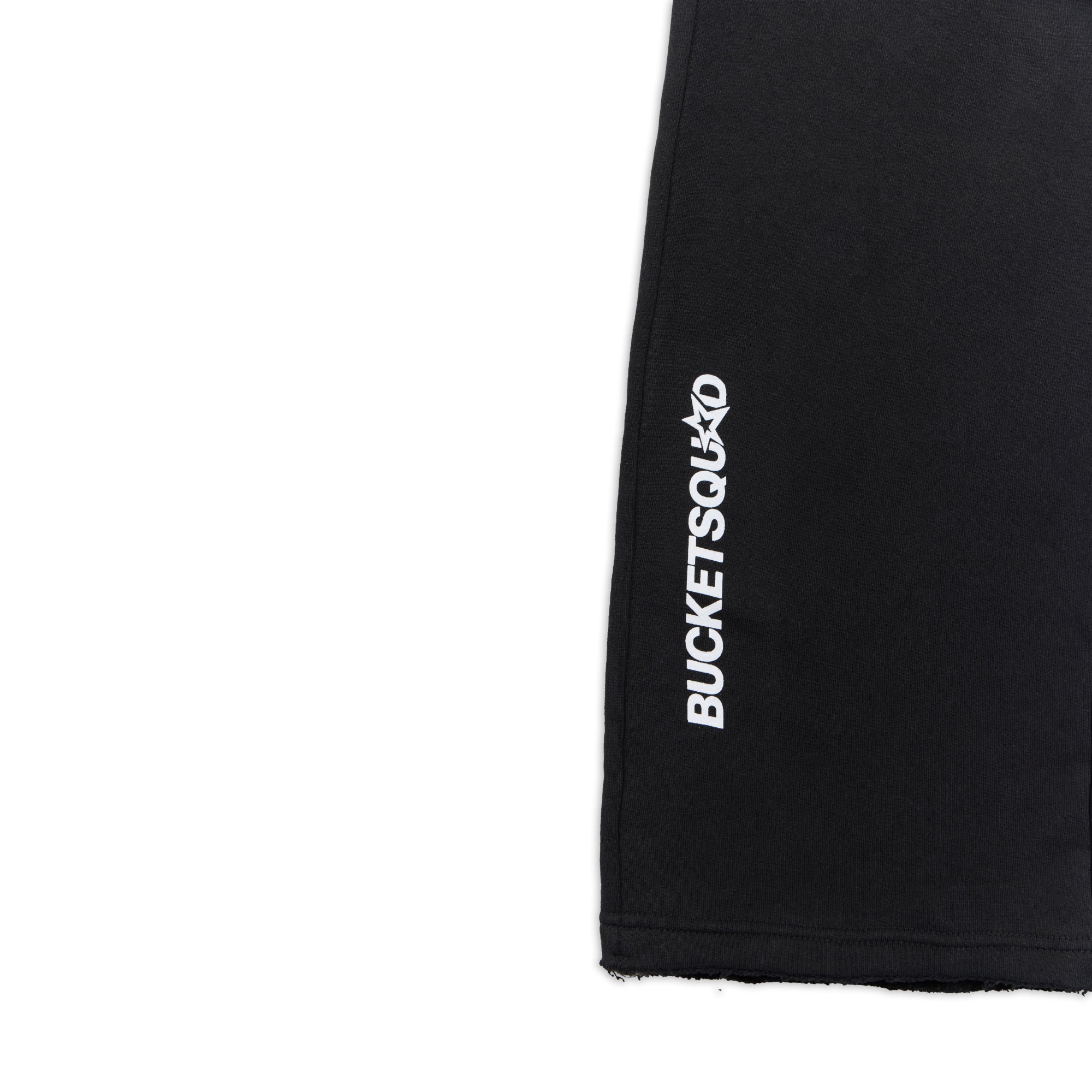 YOUTH CORE CUTOFF SWEATPANTS - BLACK