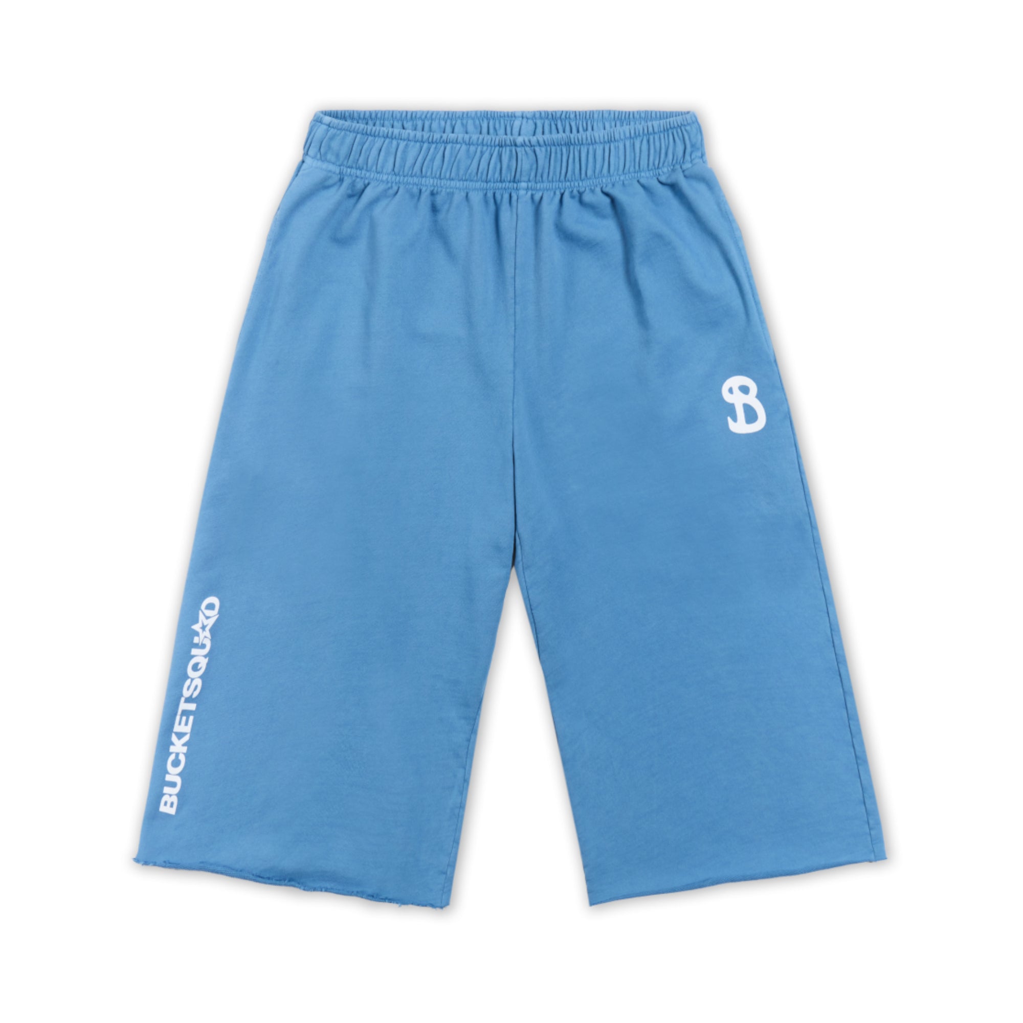 CORE CUTOFF SWEATSHORTS - BABY BLUE