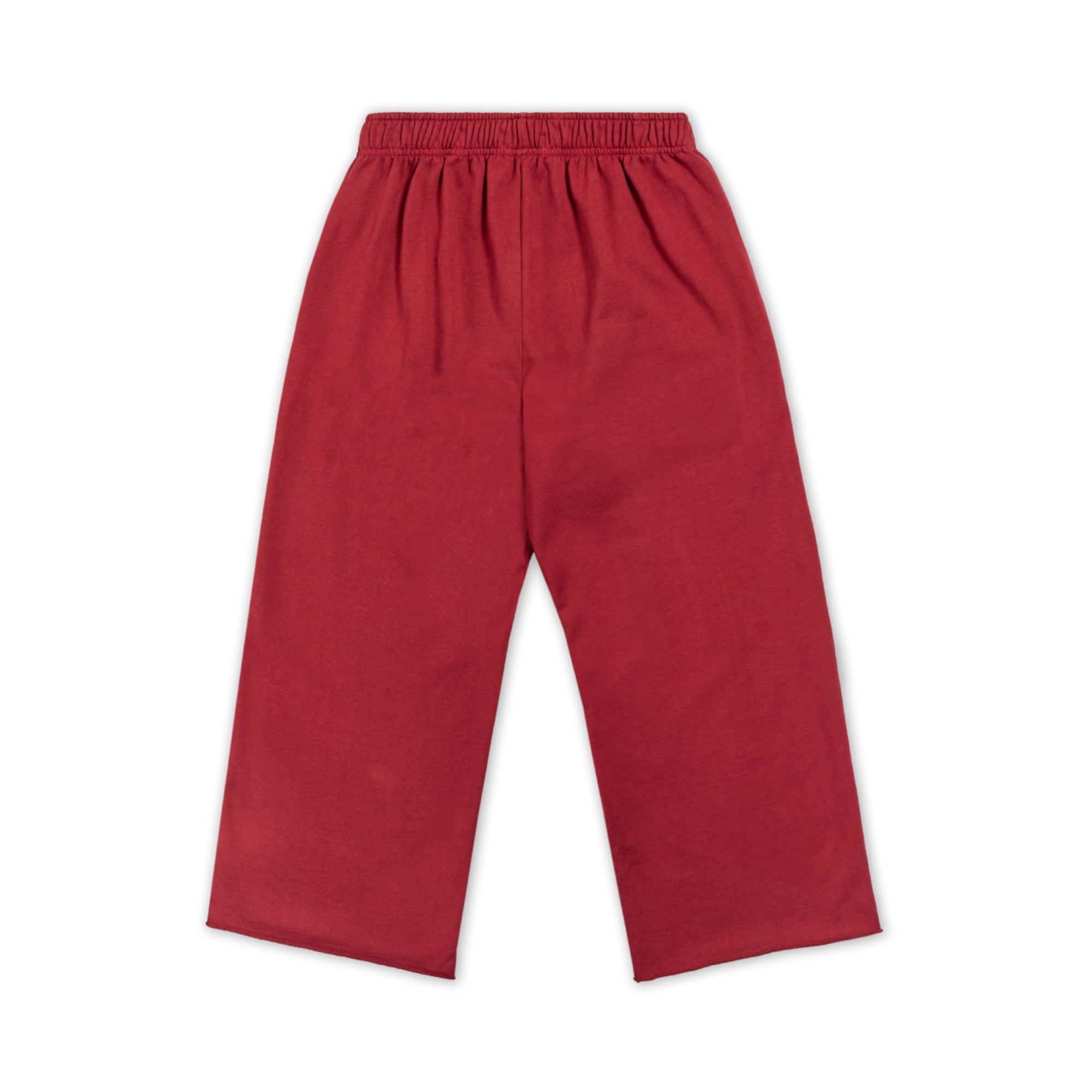 CORE CUTOFF SWEATPANTS - MAROON