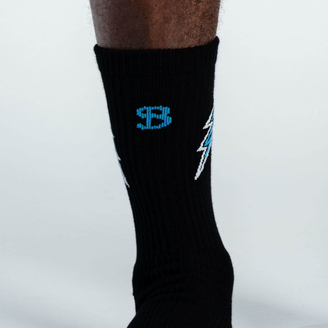 LIGHTNING PERFORMANCE SOCKS 3 PACK - STEALTH