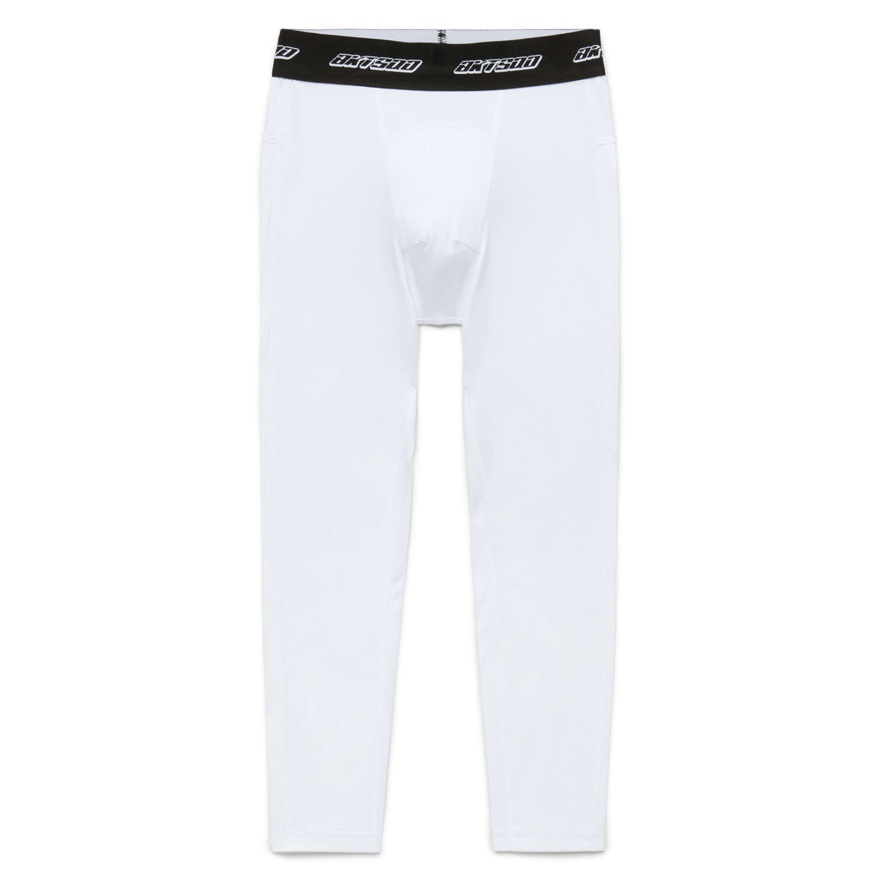 YOUTH WHITE ISO COMPRESSION LEGGING