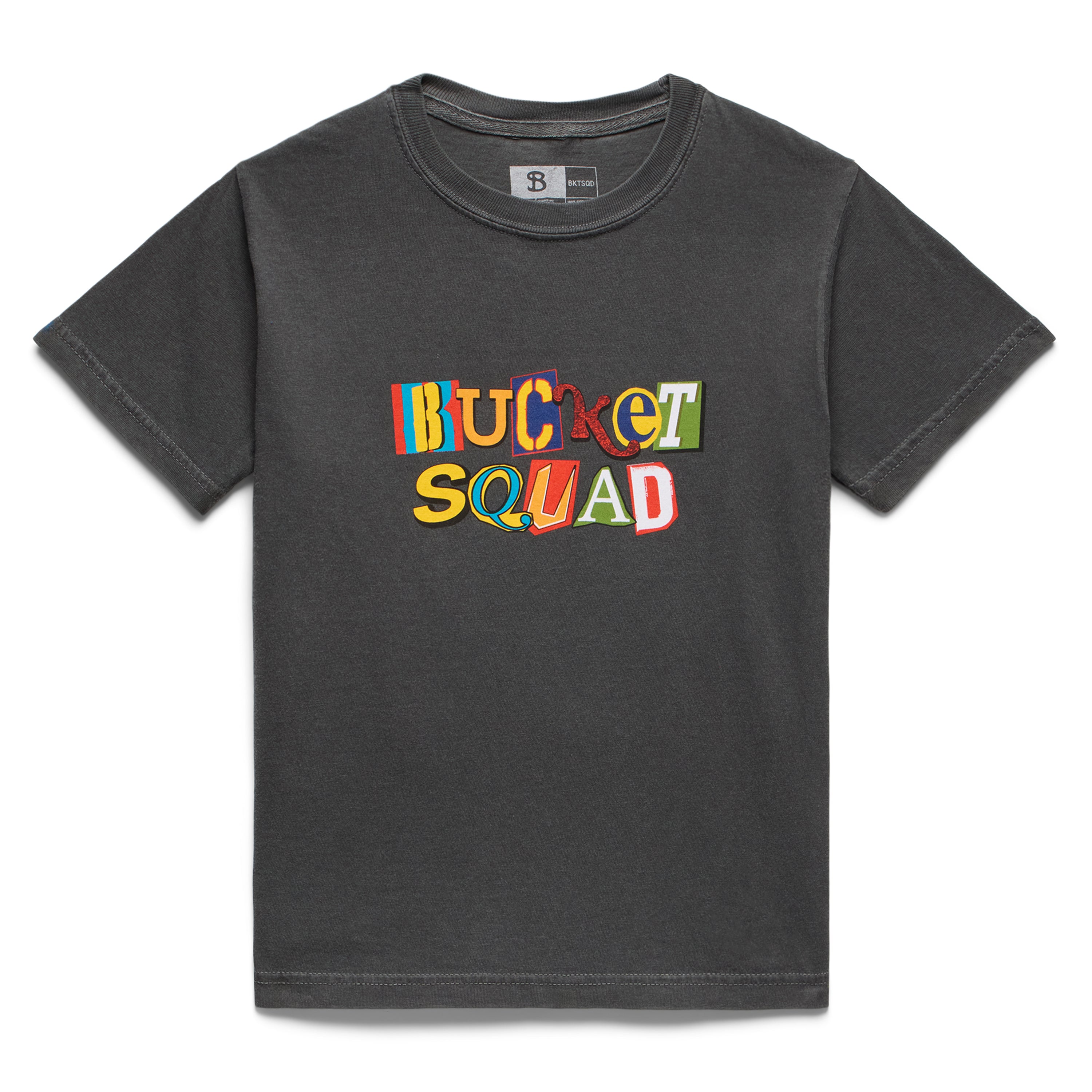 GREY GLITCH YOUTH TEE