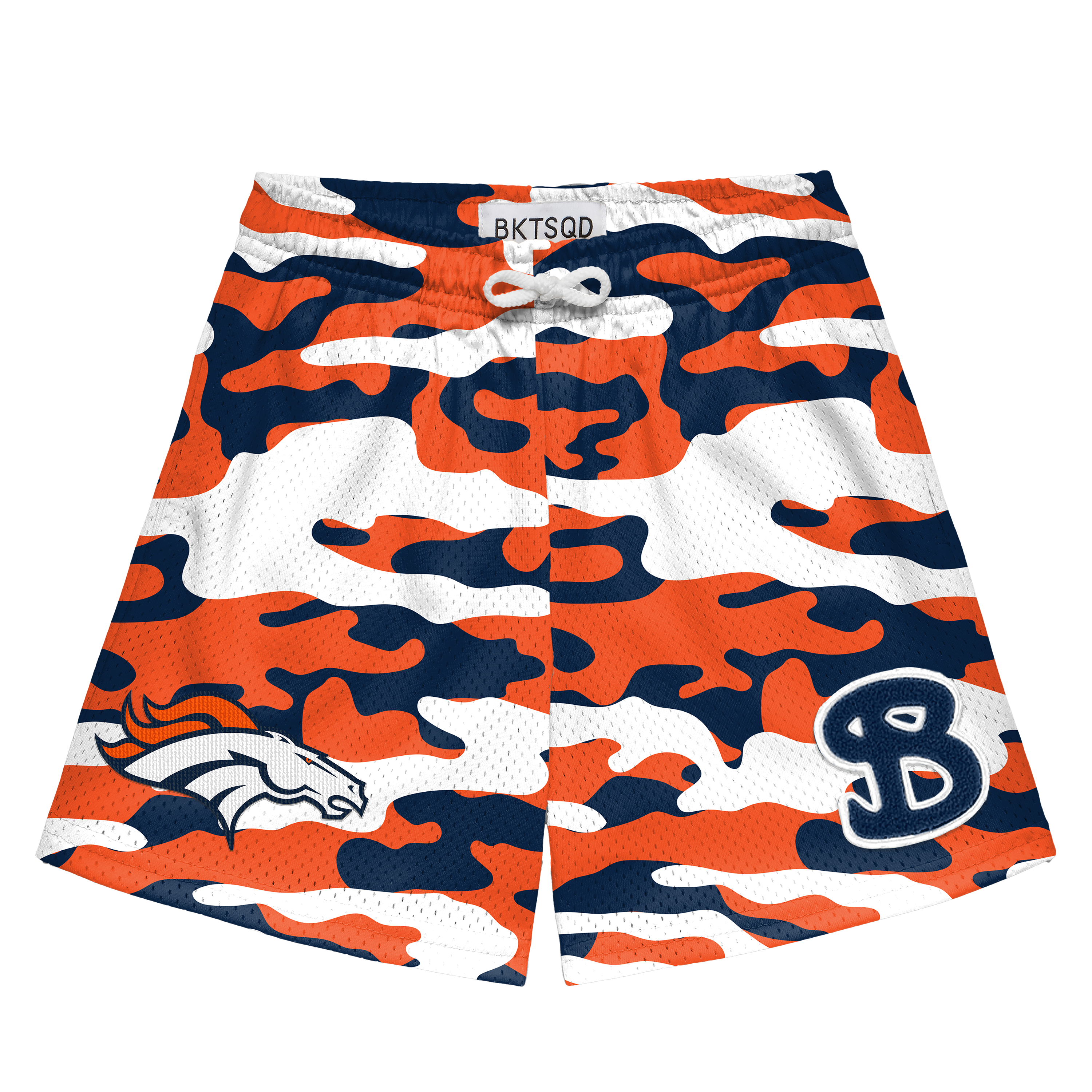 YOUTH BRONCOS CAMO SHORTS