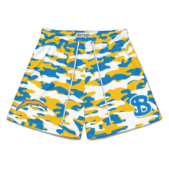 CHARGERS CAMO SHORTS