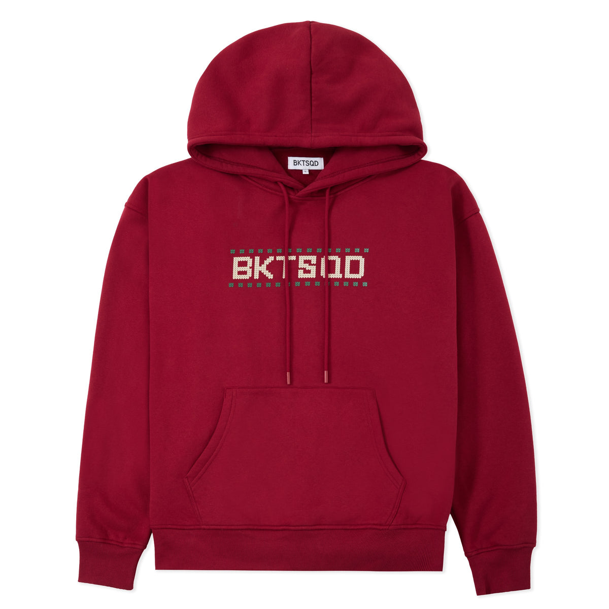 Knitted Hoop Hoodie - front