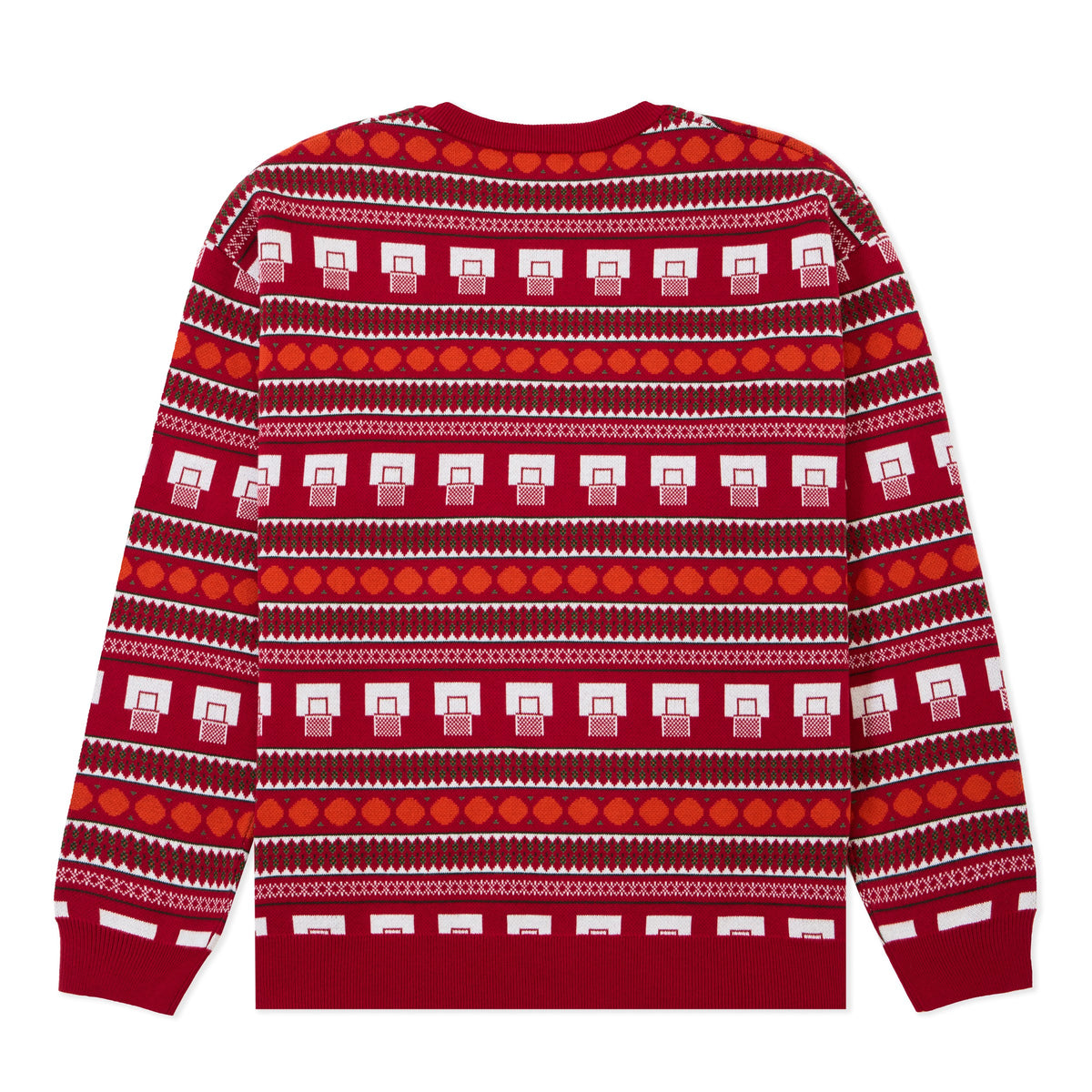 Knitted Hoop Sweater - back
