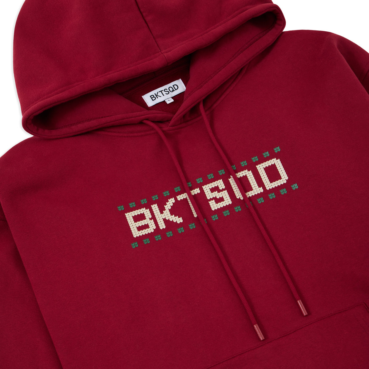 Knitted Hoop Hoodie - detail