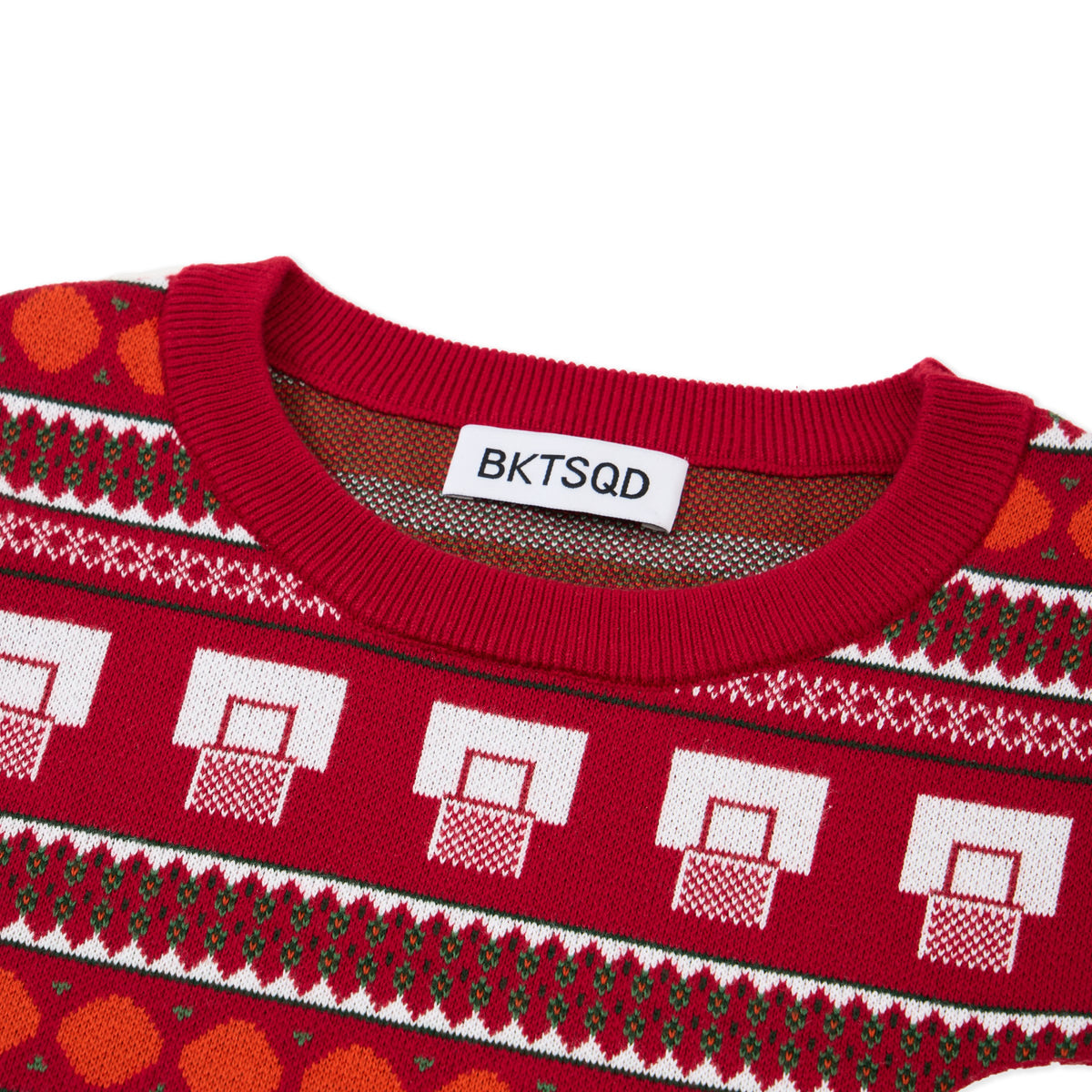 Knitted Hoop Sweater - detail