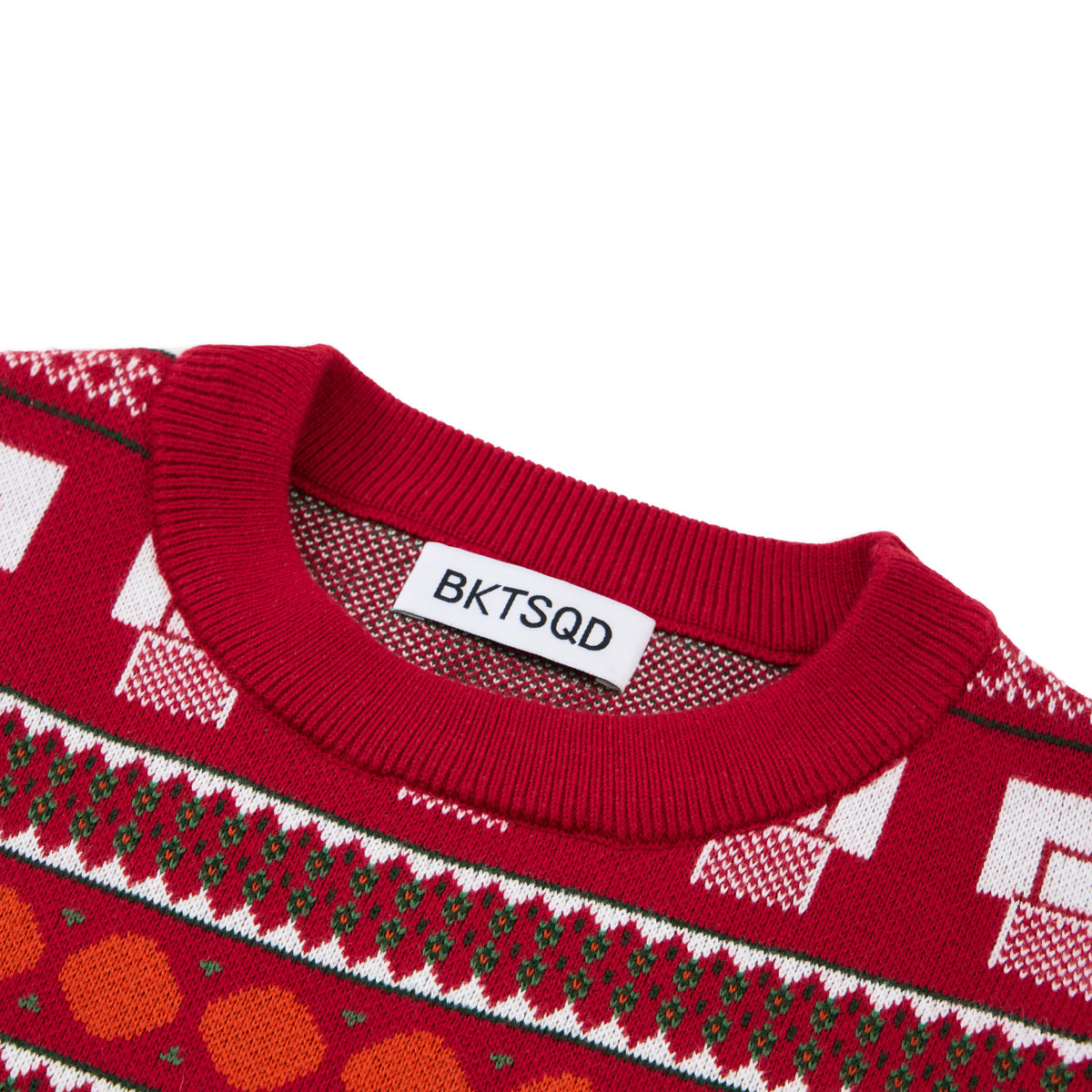 Youth Knitted Hoop Sweater - detail