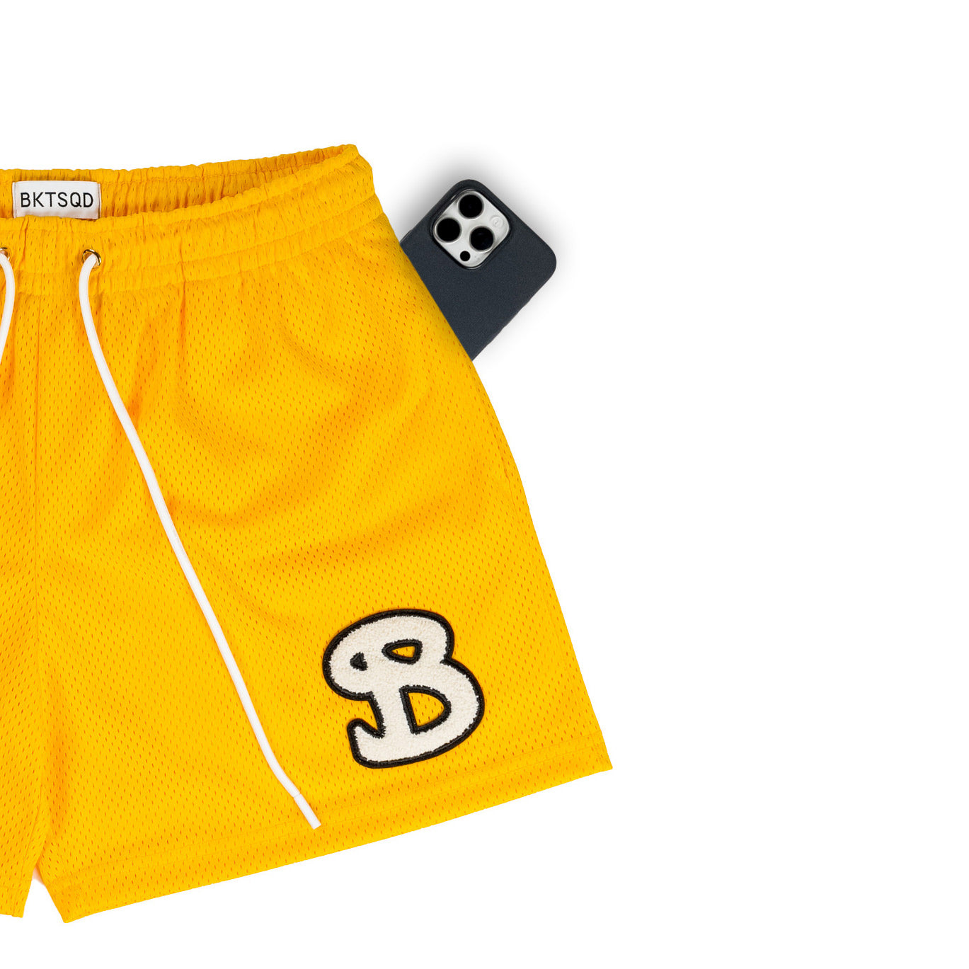 CLASSIC CHENILLE SHORTS - GOLD