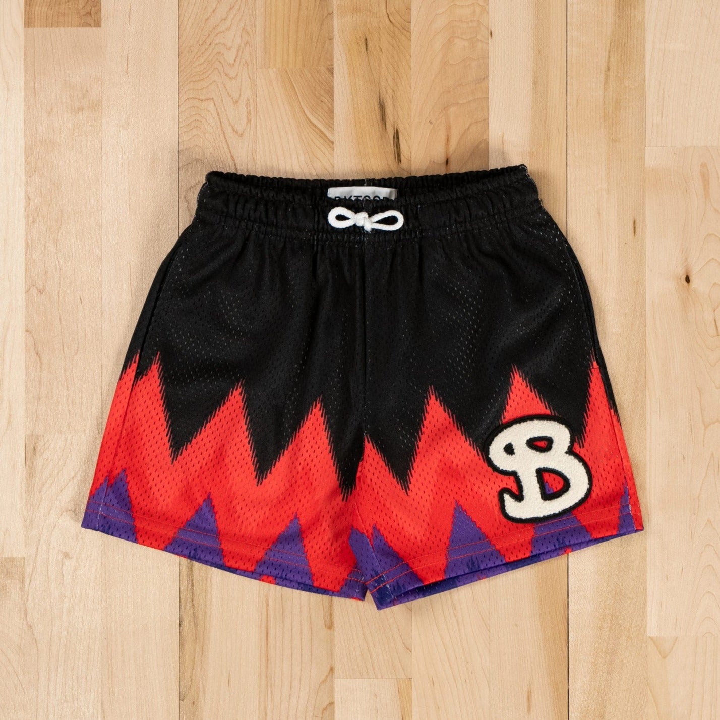 CHEVRON YOUTH SHORTS - SHADOW BLAZE