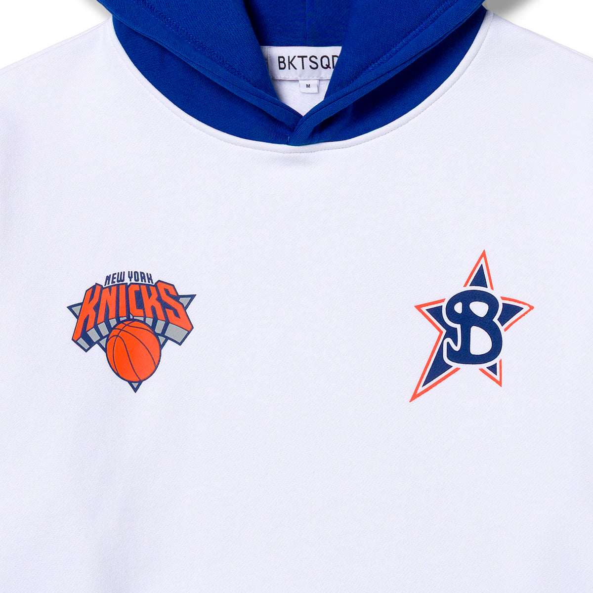 NEW YORK KNICKS BADGE HOODIE - detail