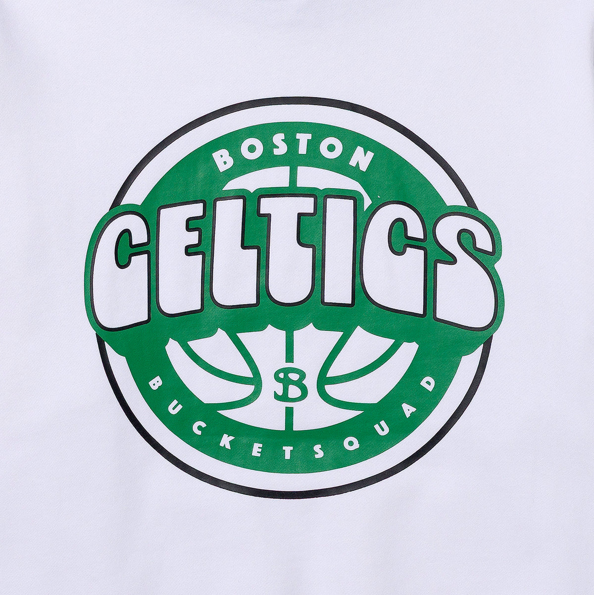 BOSTON CELTICS BADGE HOODIE - back detail
