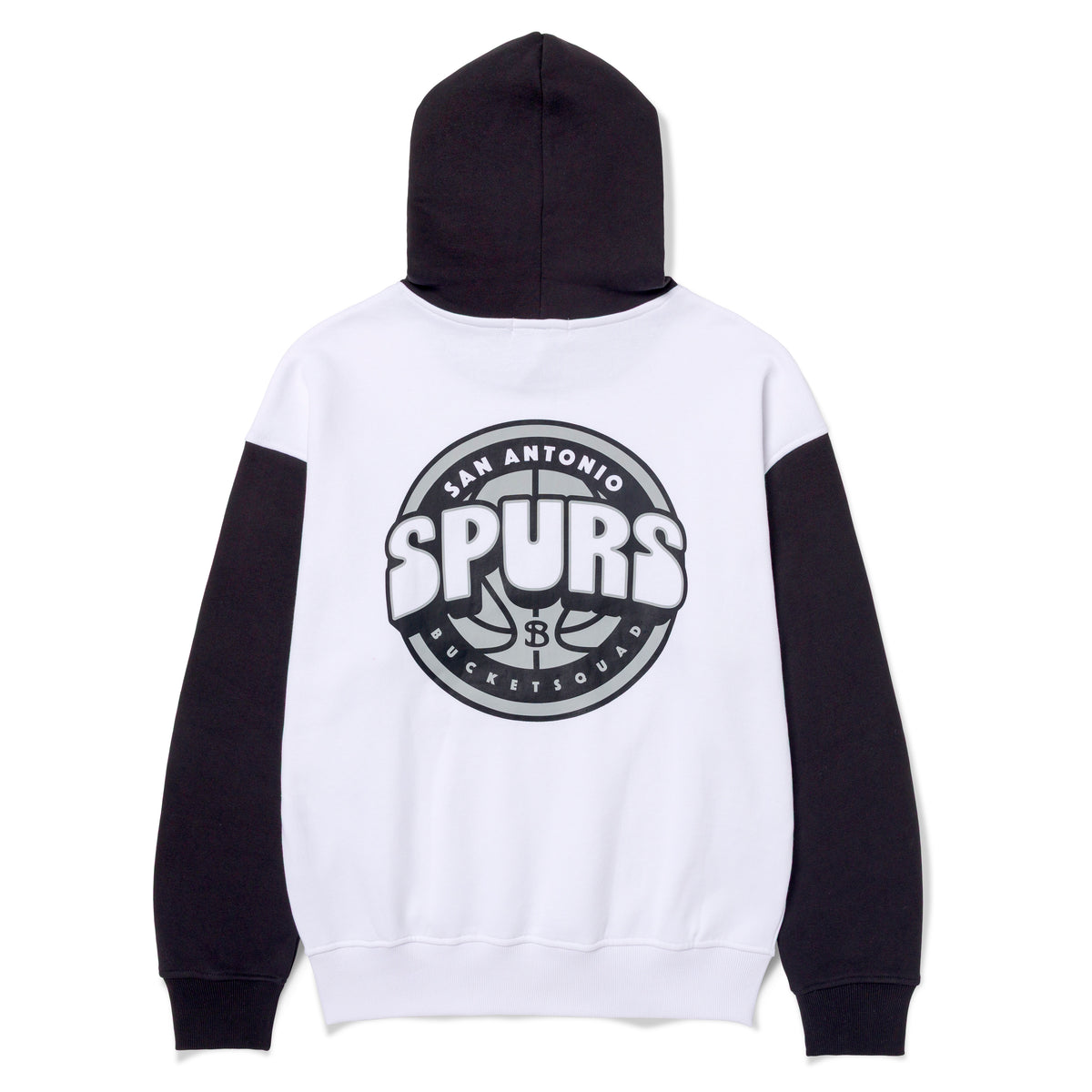 SAN ANTONIO SPURS BADGE HOODIE - back