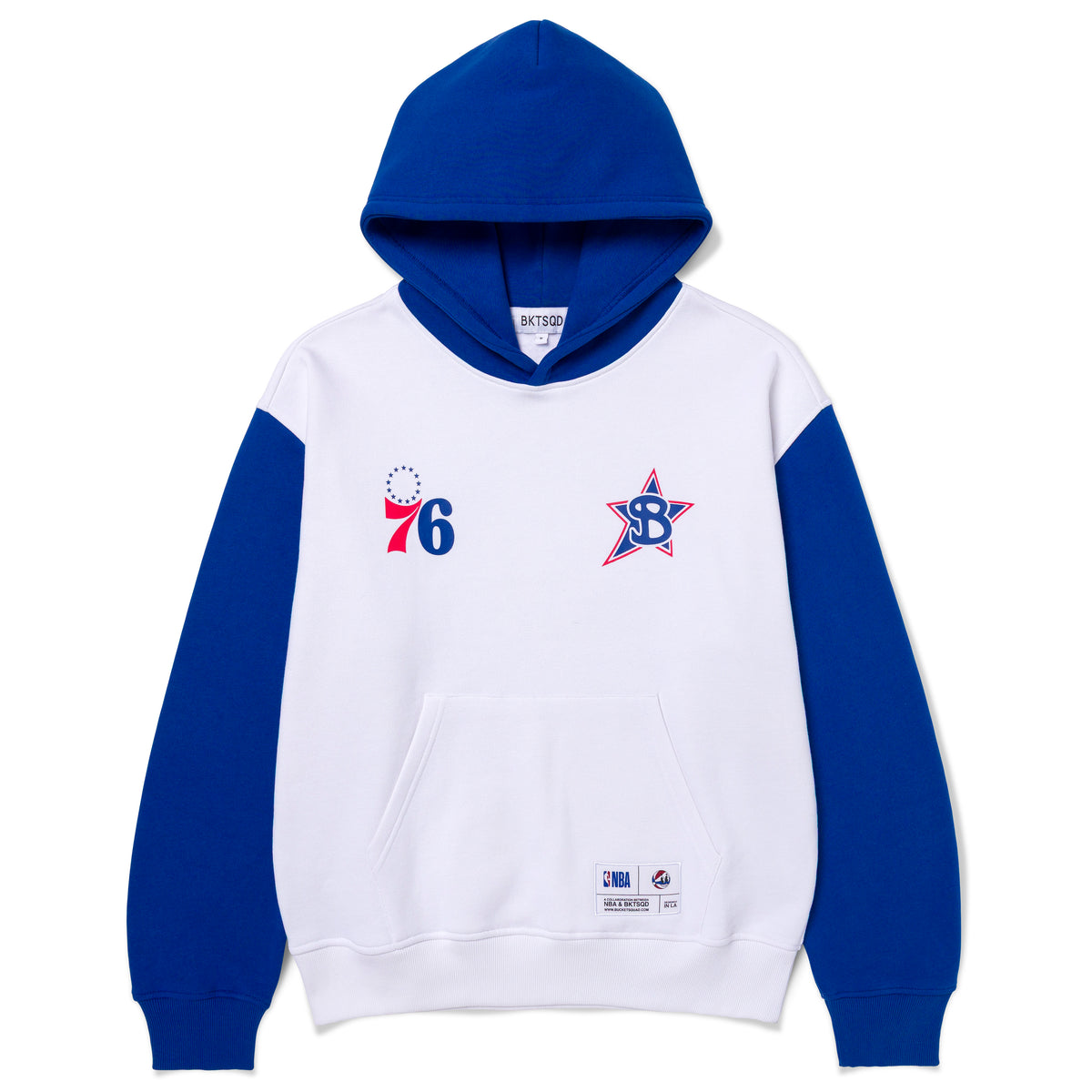 PHILADELPHIA 76ERS BADGE HOODIE