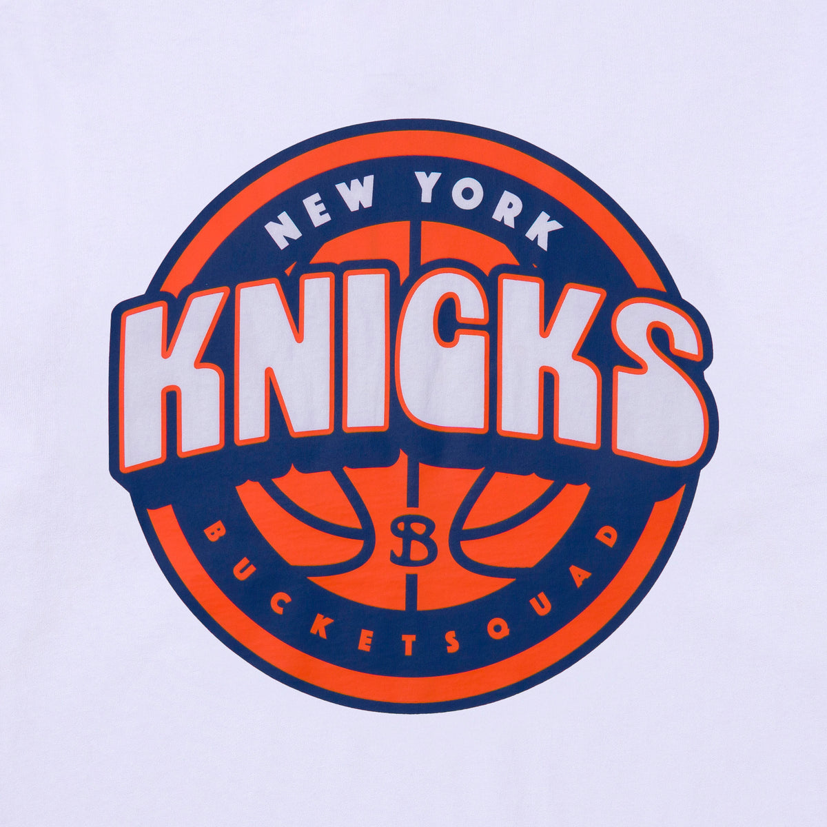 NEW YORK KNICKS BADGE TEE - back detail