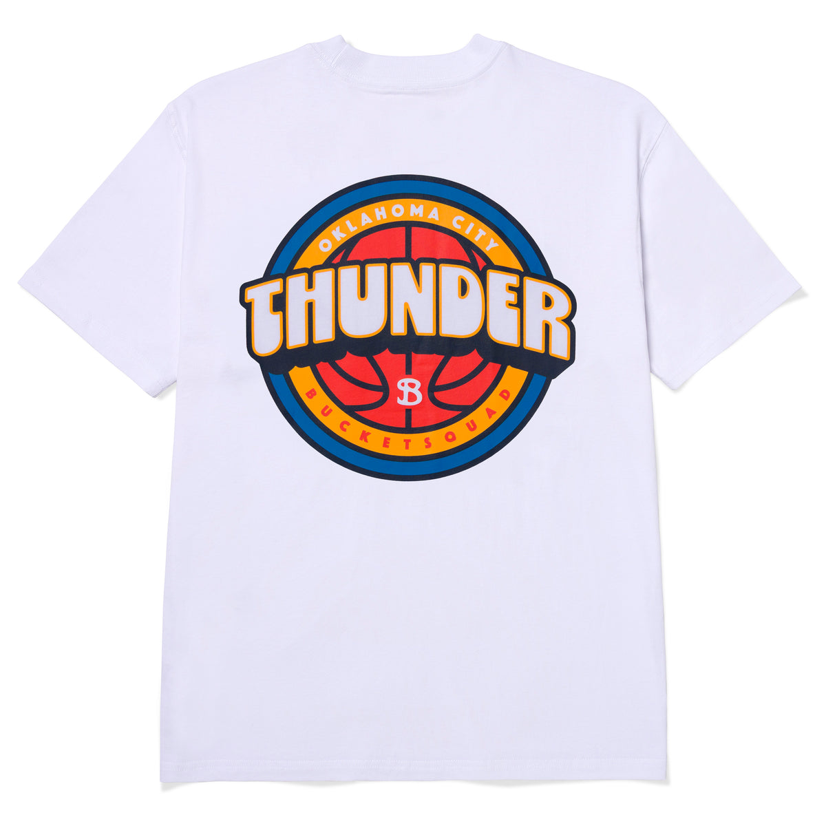 OKLAHOMA CITY THUNDER BADGE TEE - back