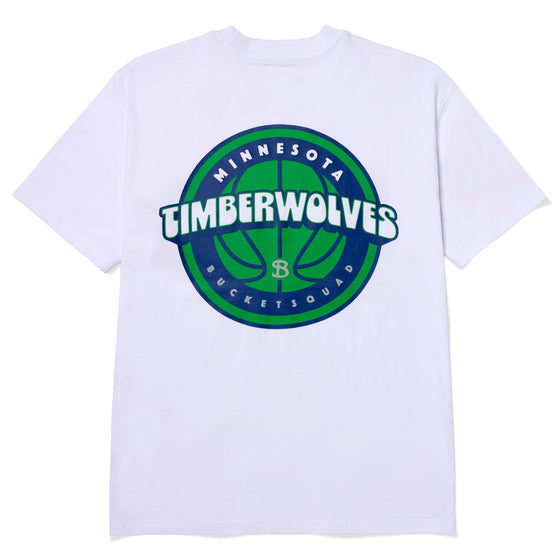 MINNESOTA TIMBERWOLVES BADGE TEE - back