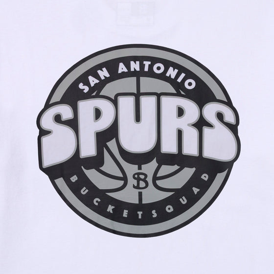SAN ANTONIO SPURS BADGE TEE - back detail