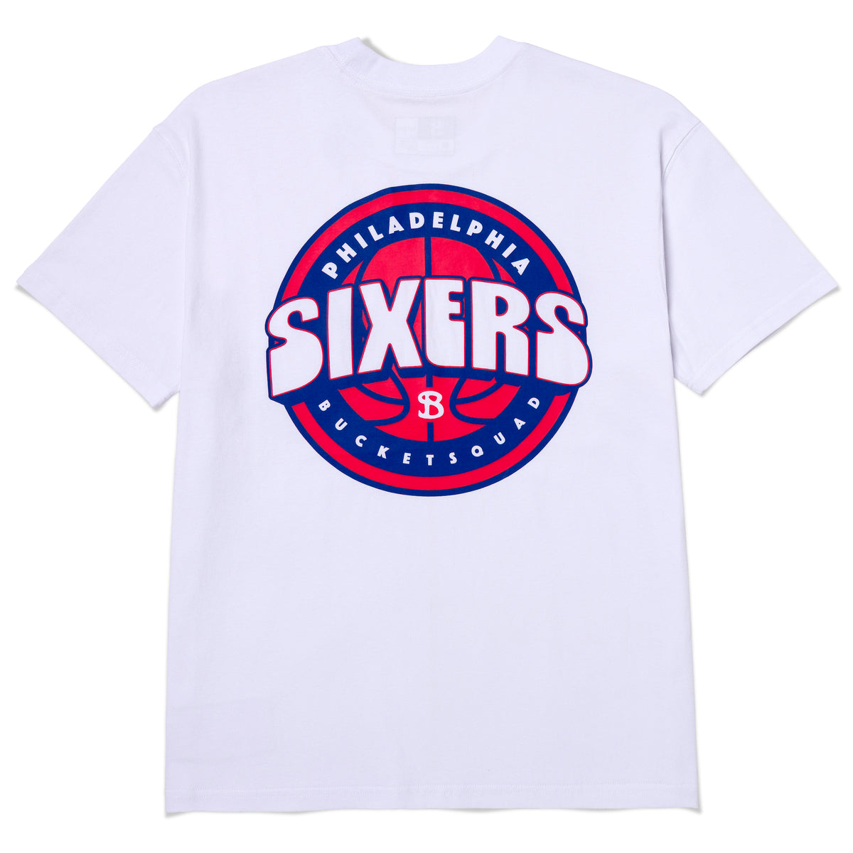 PHILADELPHIA 76ERS BADGE TEE - back