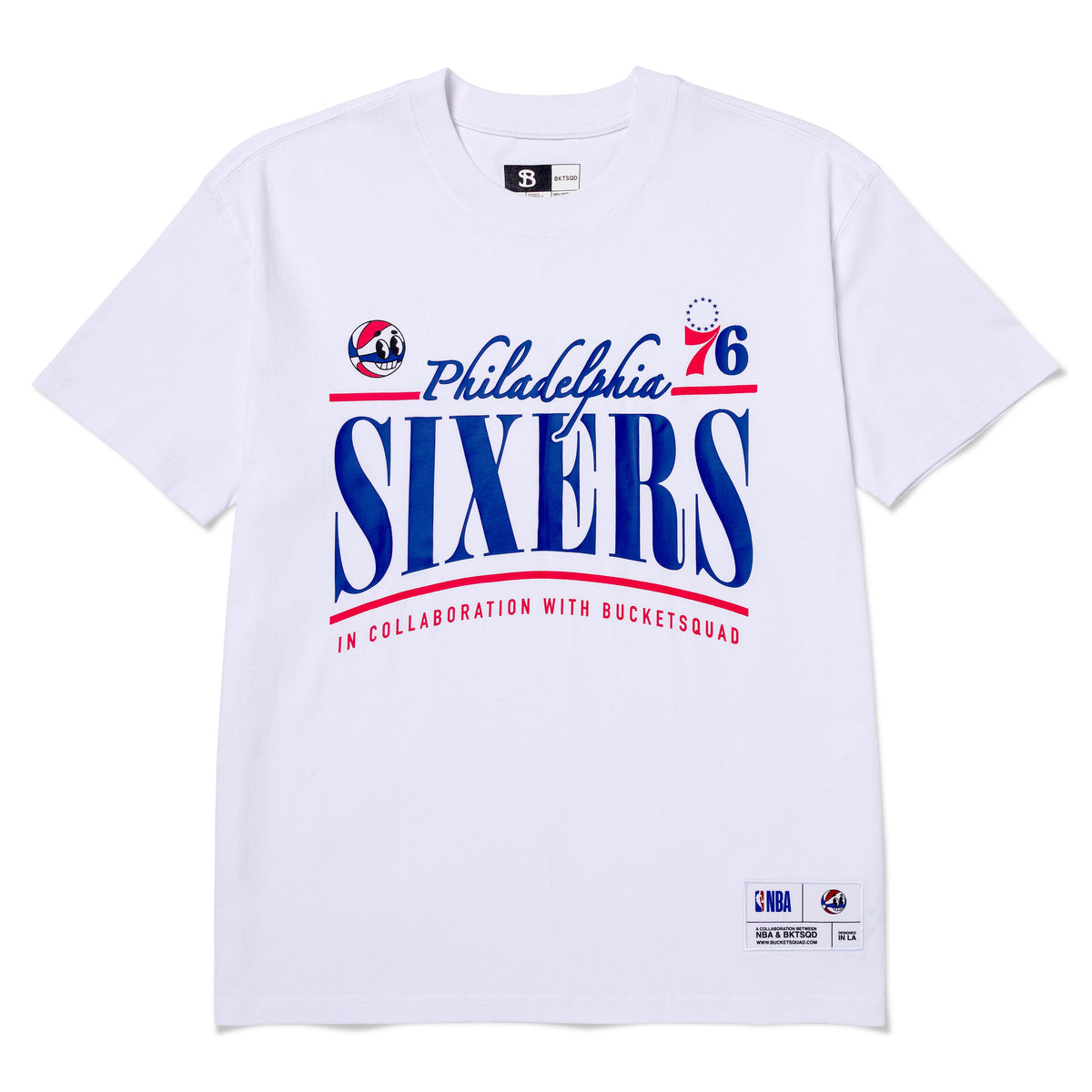 YOUTH PHILADELPHIA 76ERS GAME TEE