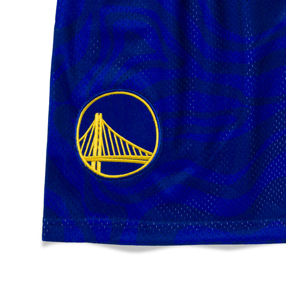 GOLDEN STATE WARRIORS SPLIT TIDAL SHORTS - detail